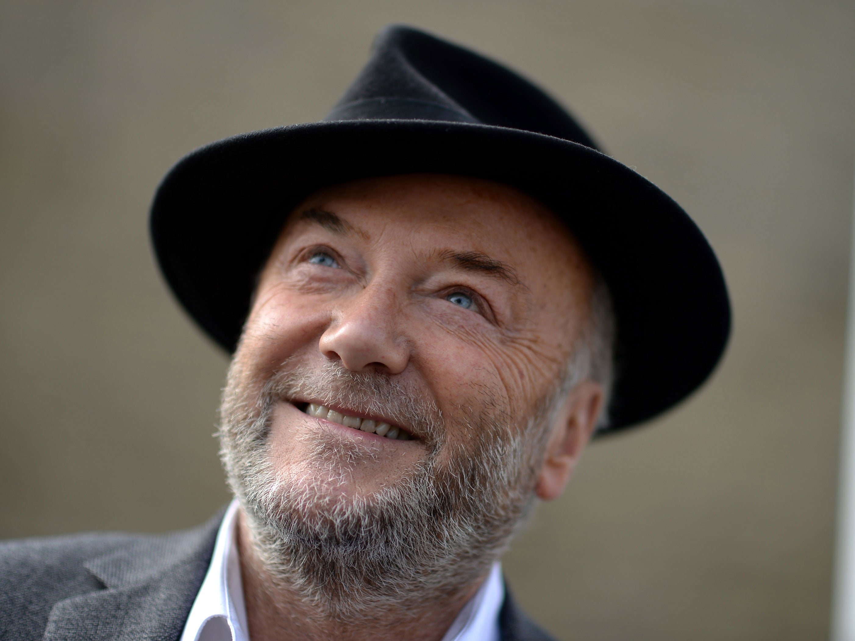 George Galloway during his campaigning efforts before the 2015 General Election