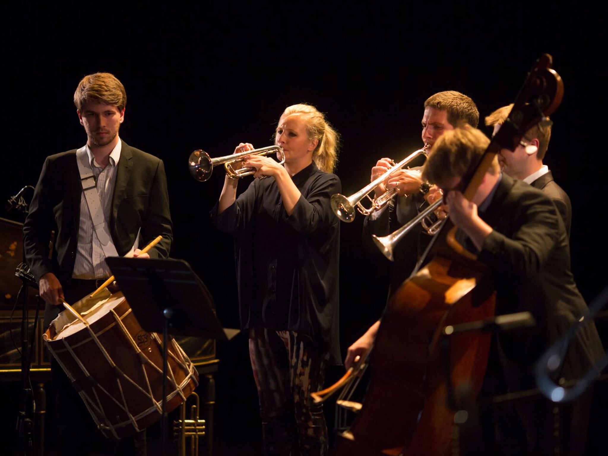 Alison Balsom performing at Bristol Proms (Photo credit Jon Rowley)