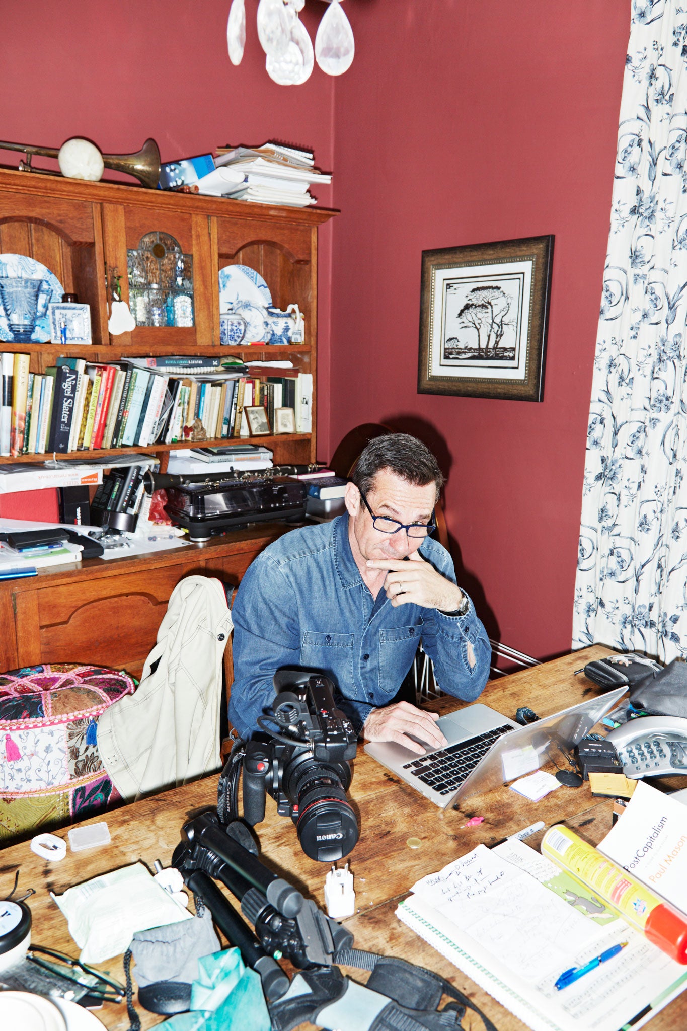 Mason at home in Kennington, south London