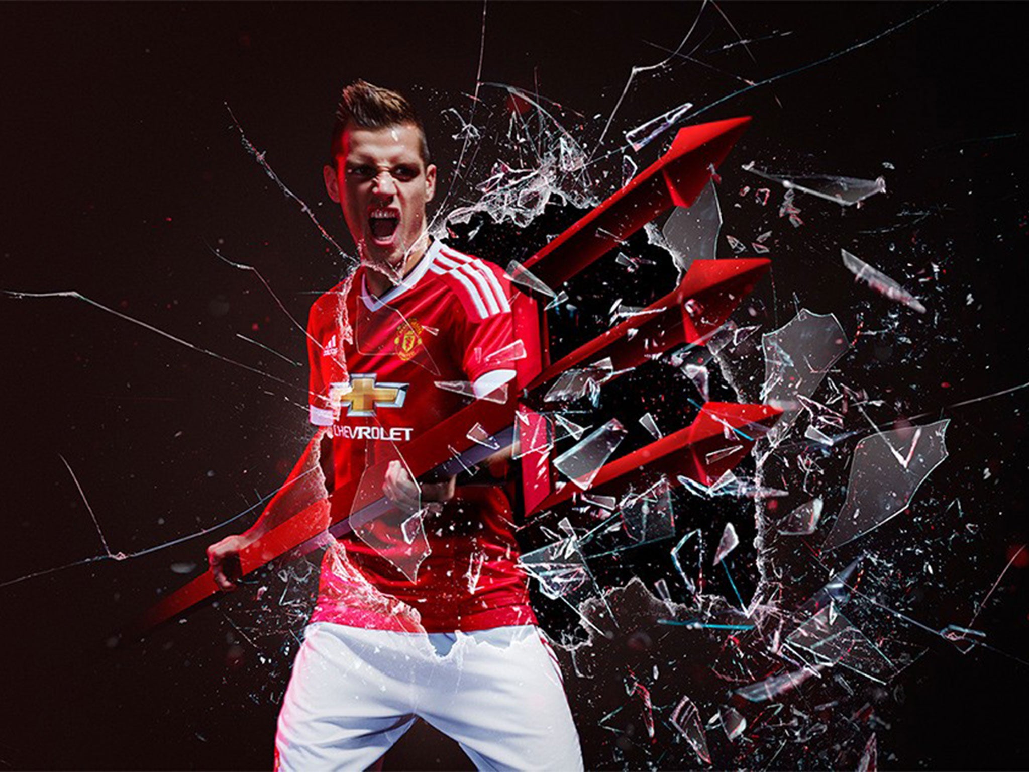 Morgan Schneiderlin in the new kit