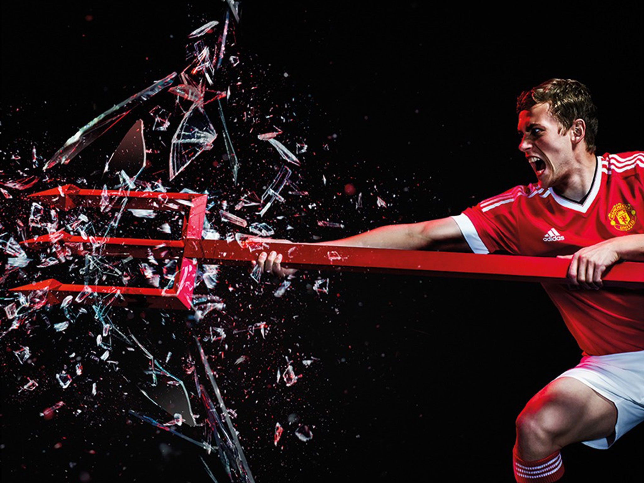 James Wilson in the new kit