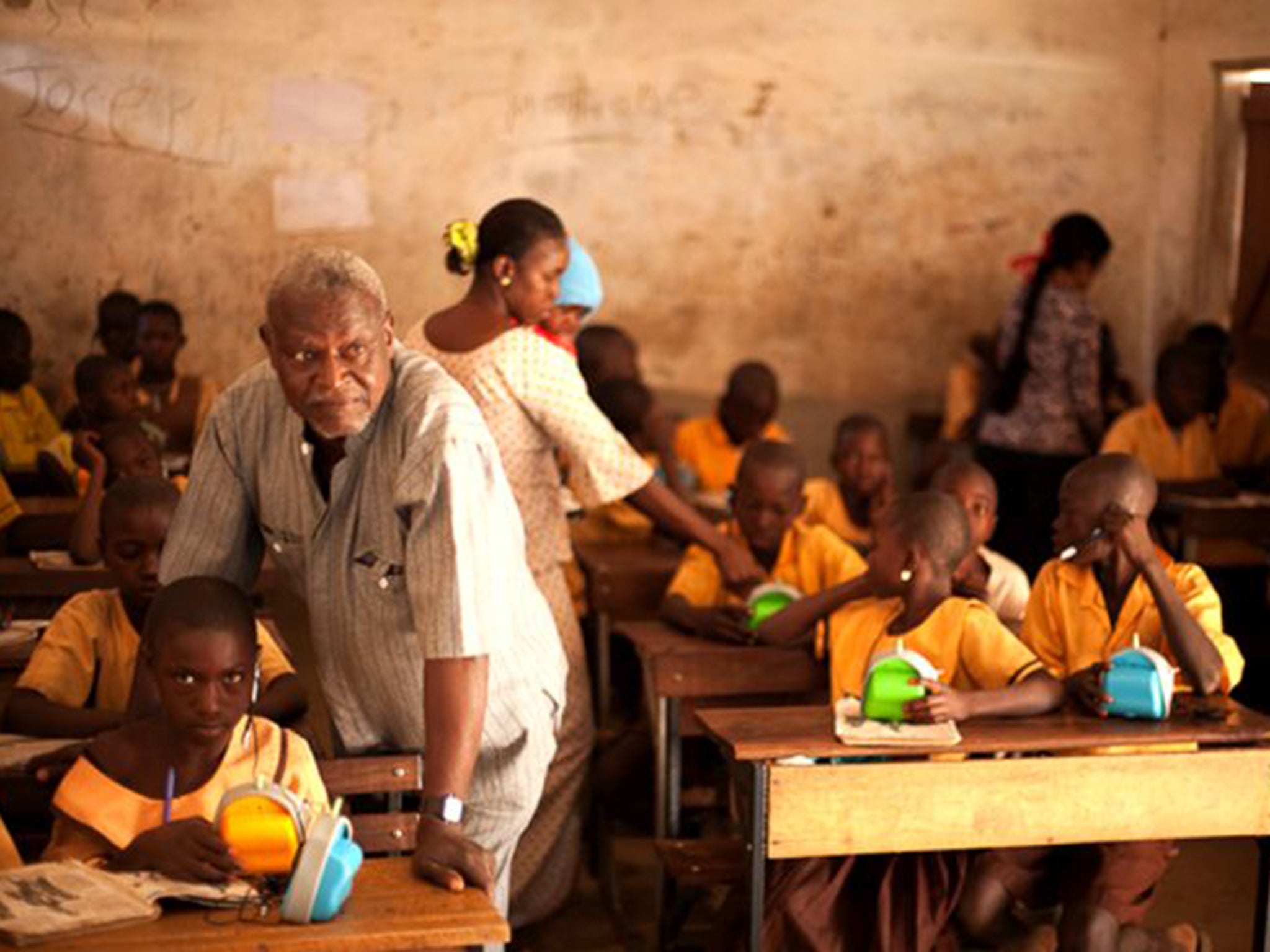 Talking Books give residents of rural communities vital education in an entertaining way