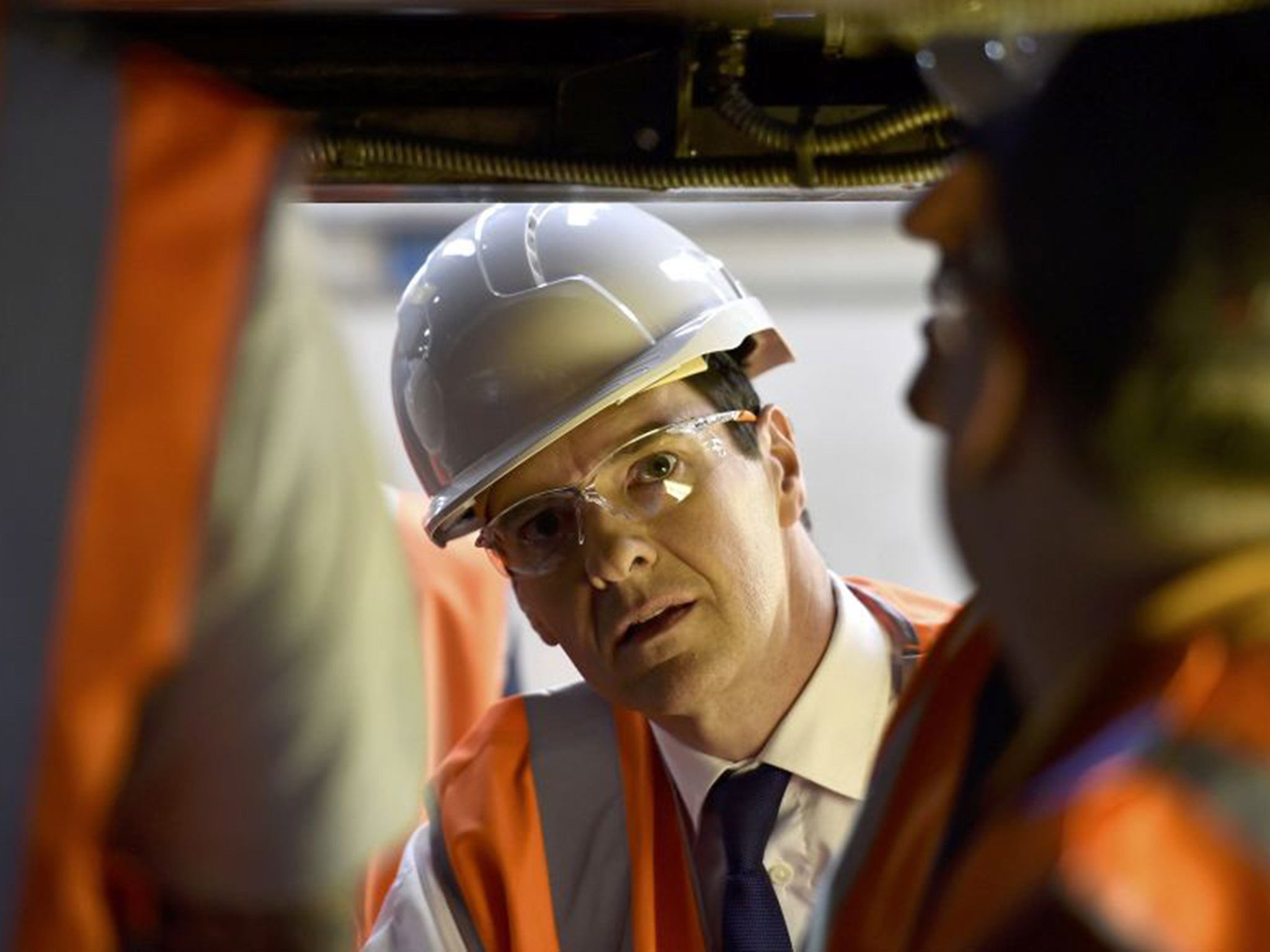 George Osborne says that Britain is ‘motoring ahead’