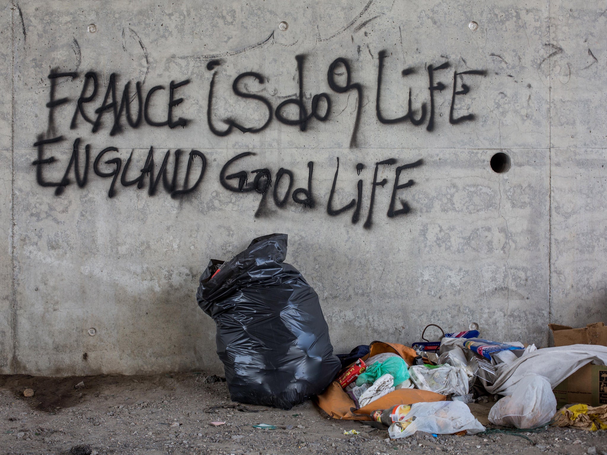 Migrants have used the chaos at Calais to break into UK-bound trucks