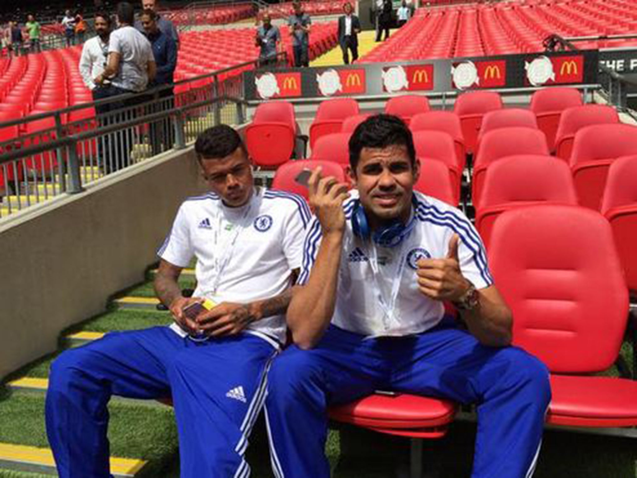 Chelsea will be hoping Diego Costa stays fit