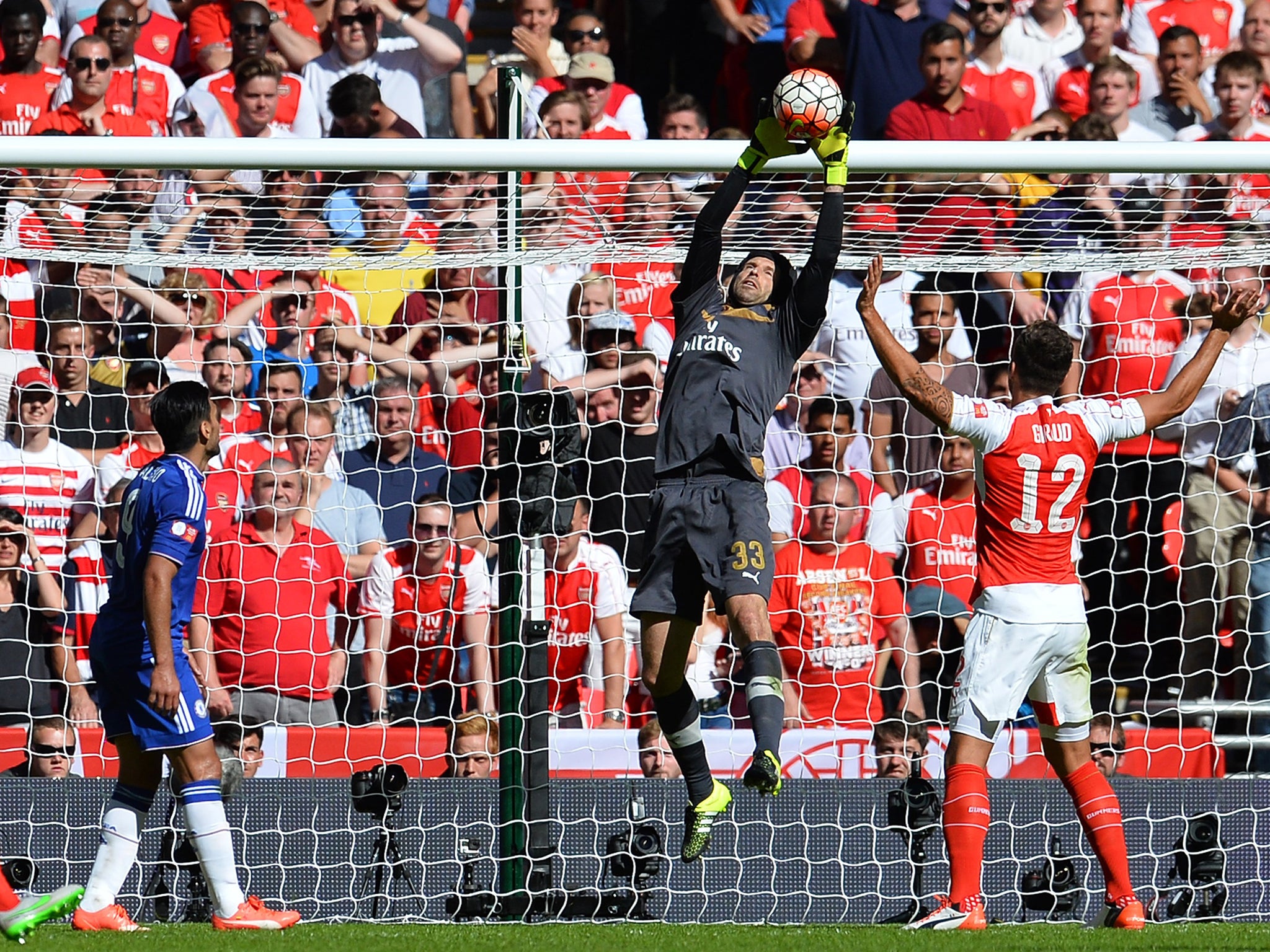 Petr Cech played for the first time against his former side and was excellent