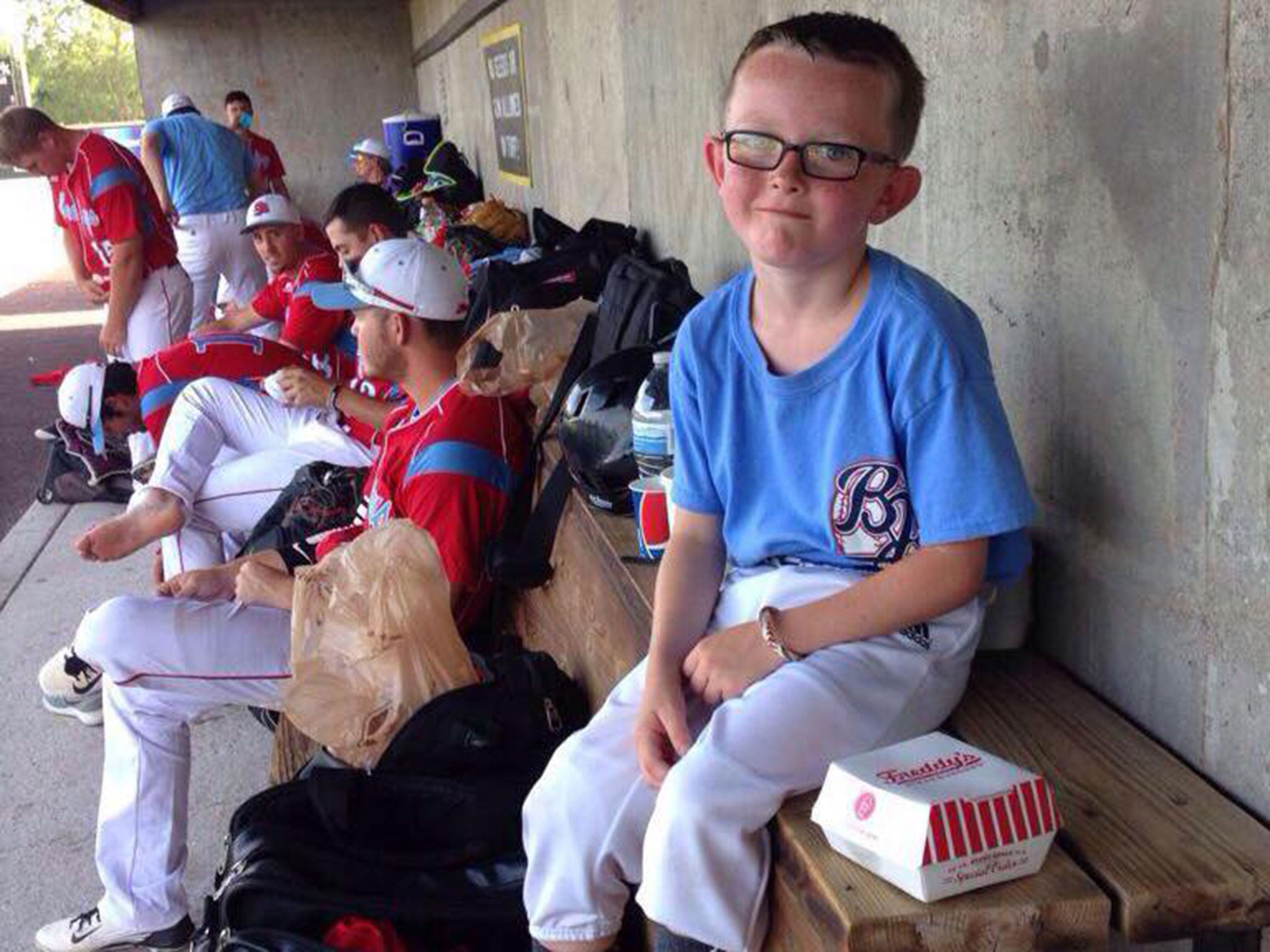 Kaiser Carlile died after being struck with a baseball bat