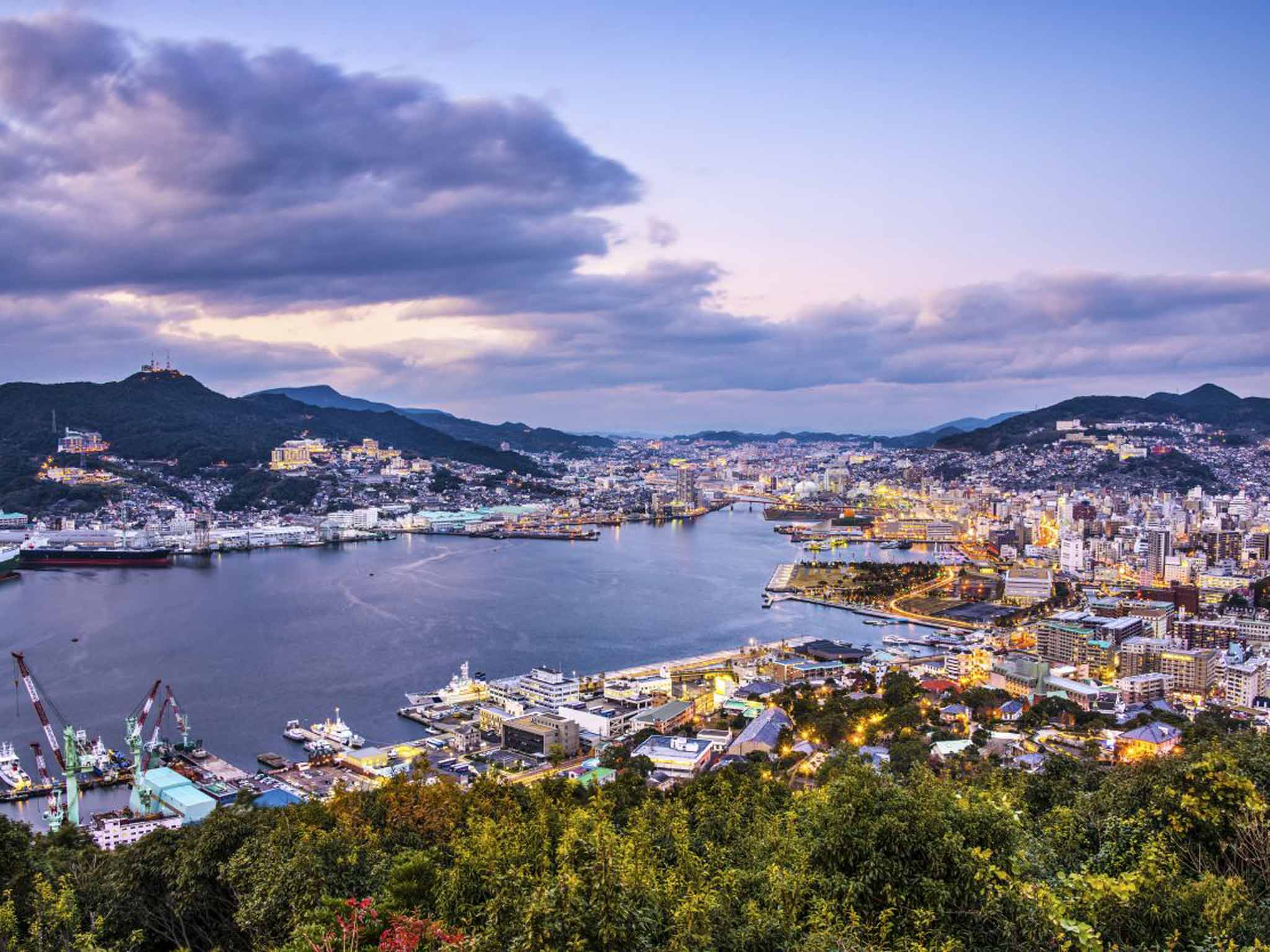 Nagasaki harbour