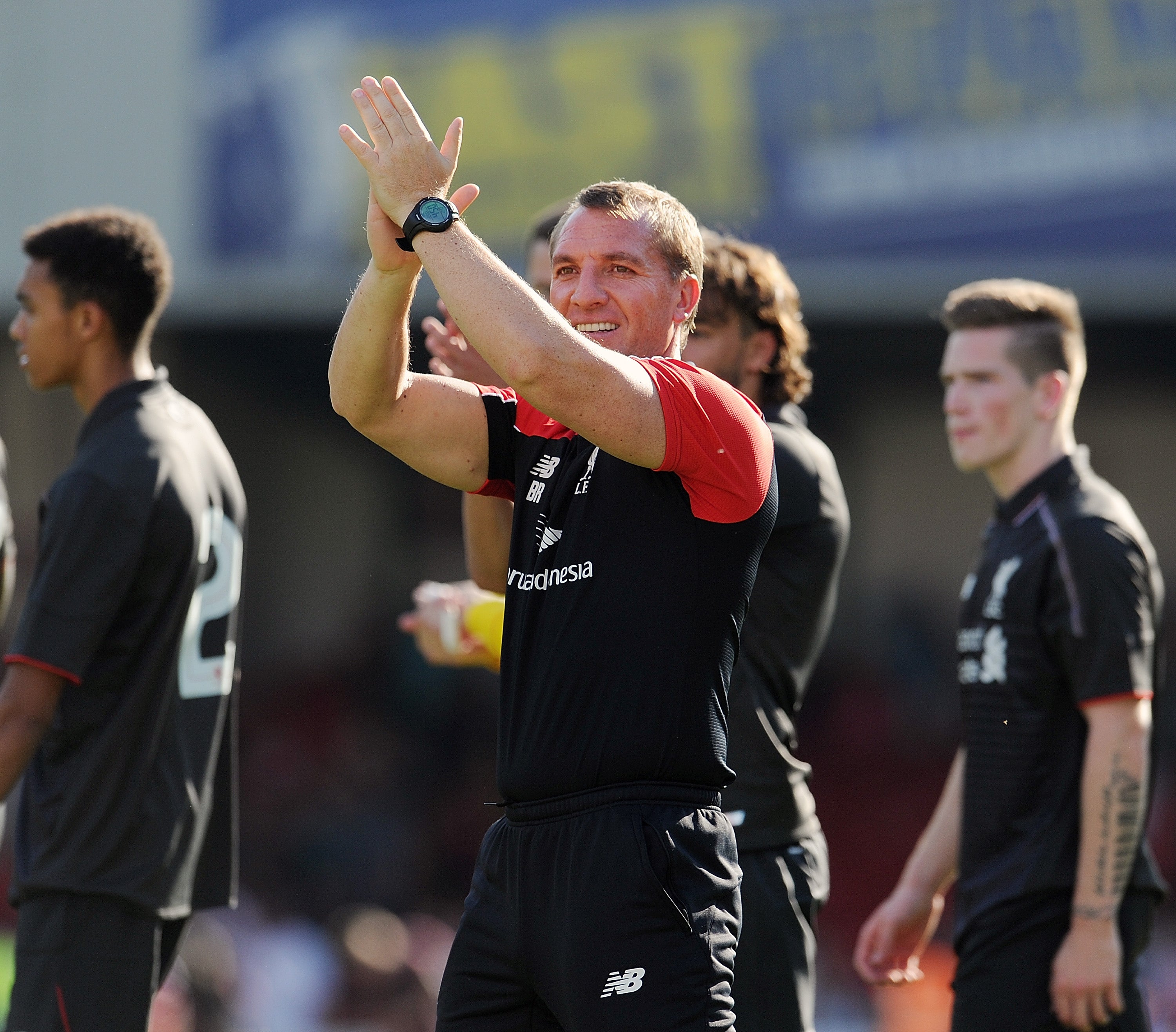 Brendan Rodgers is pleased with Christian Benteke's impact