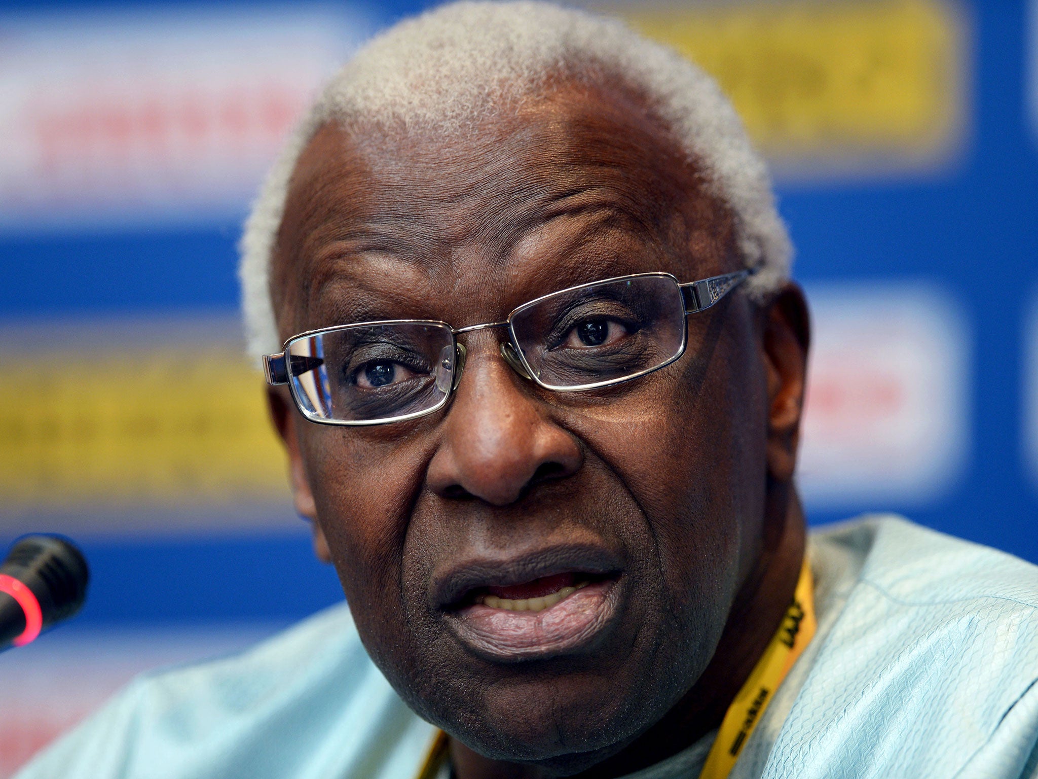 Lamine Diack, the former IAAF president