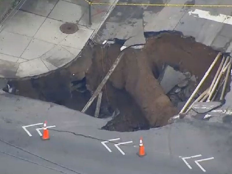 The Brooklyn sinkhole