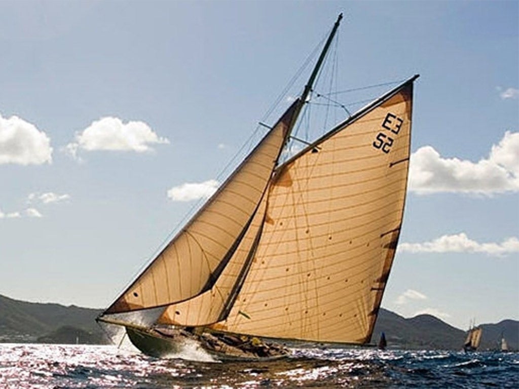 Philip Walwyn built his 40 foot-long yacht himself