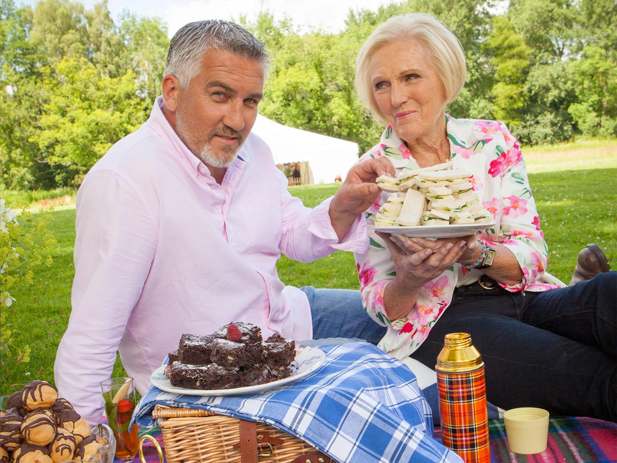 Judges Paul Hollywood and Mary Berry (Mark Bourdillon/BBC)