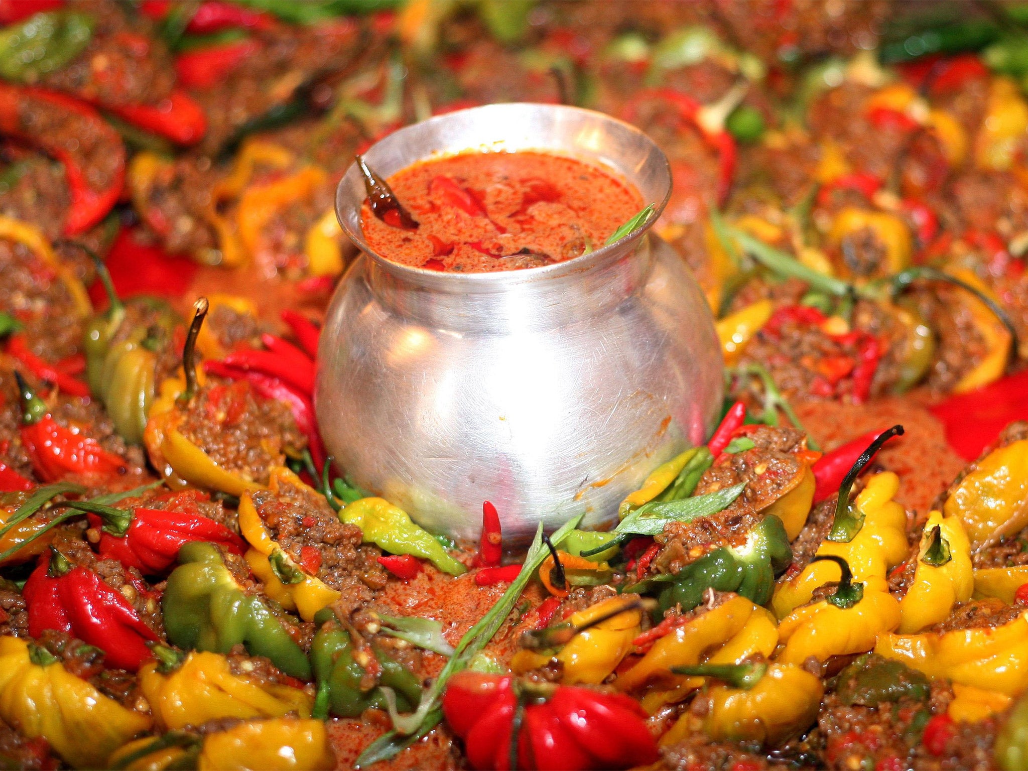 The 'Bollywood Burner' - an attempt to create the world's hottest curry in 2008