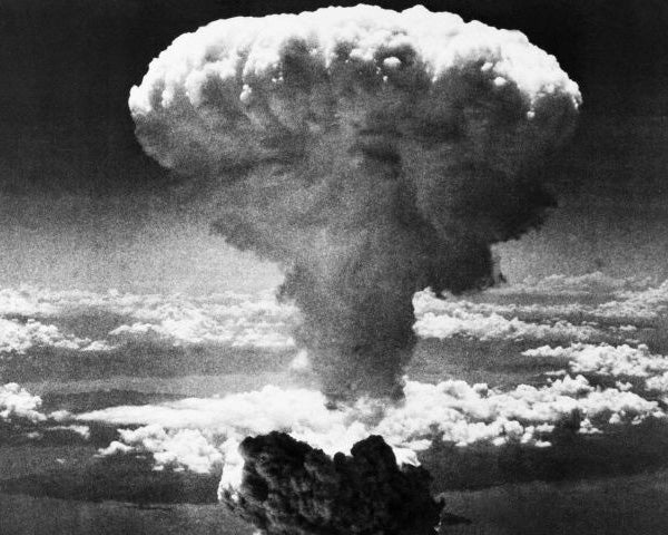 The bomb was dropped on Hiroshima at 8:15am on 6th August 1945