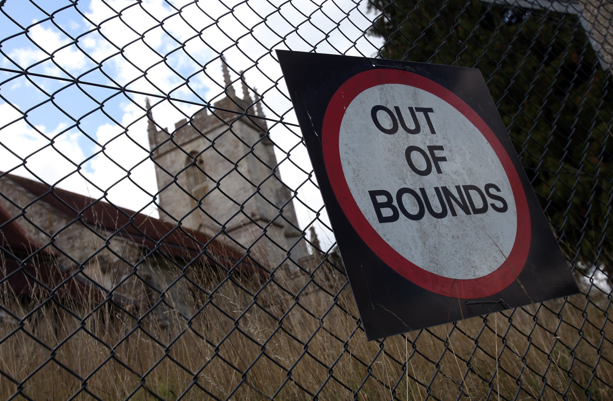 On selected weekends you can cross the fence to look around (Picture: Matt Cardy/Getty Images)