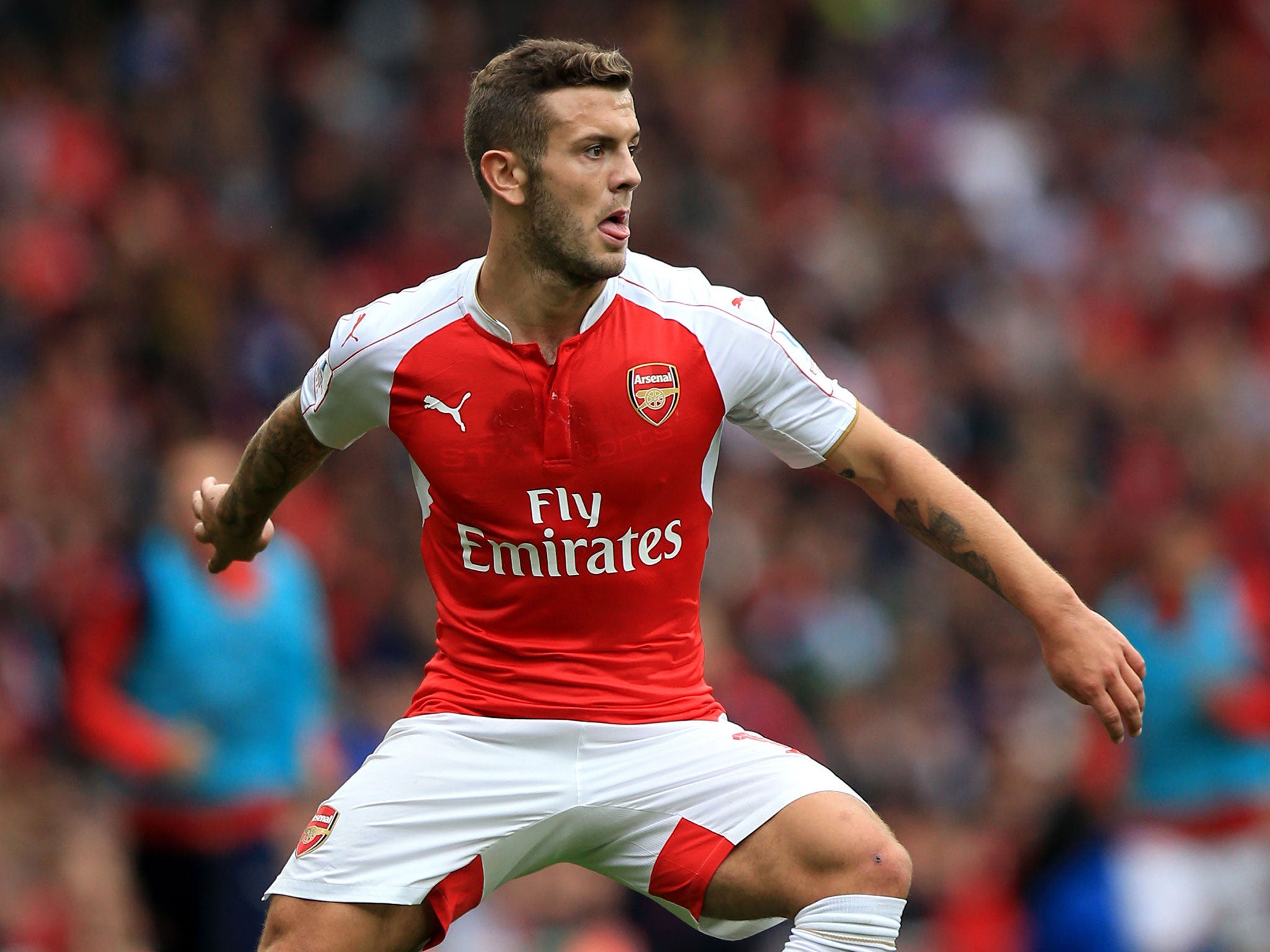 Jack Wilshere was injured in pre-season training