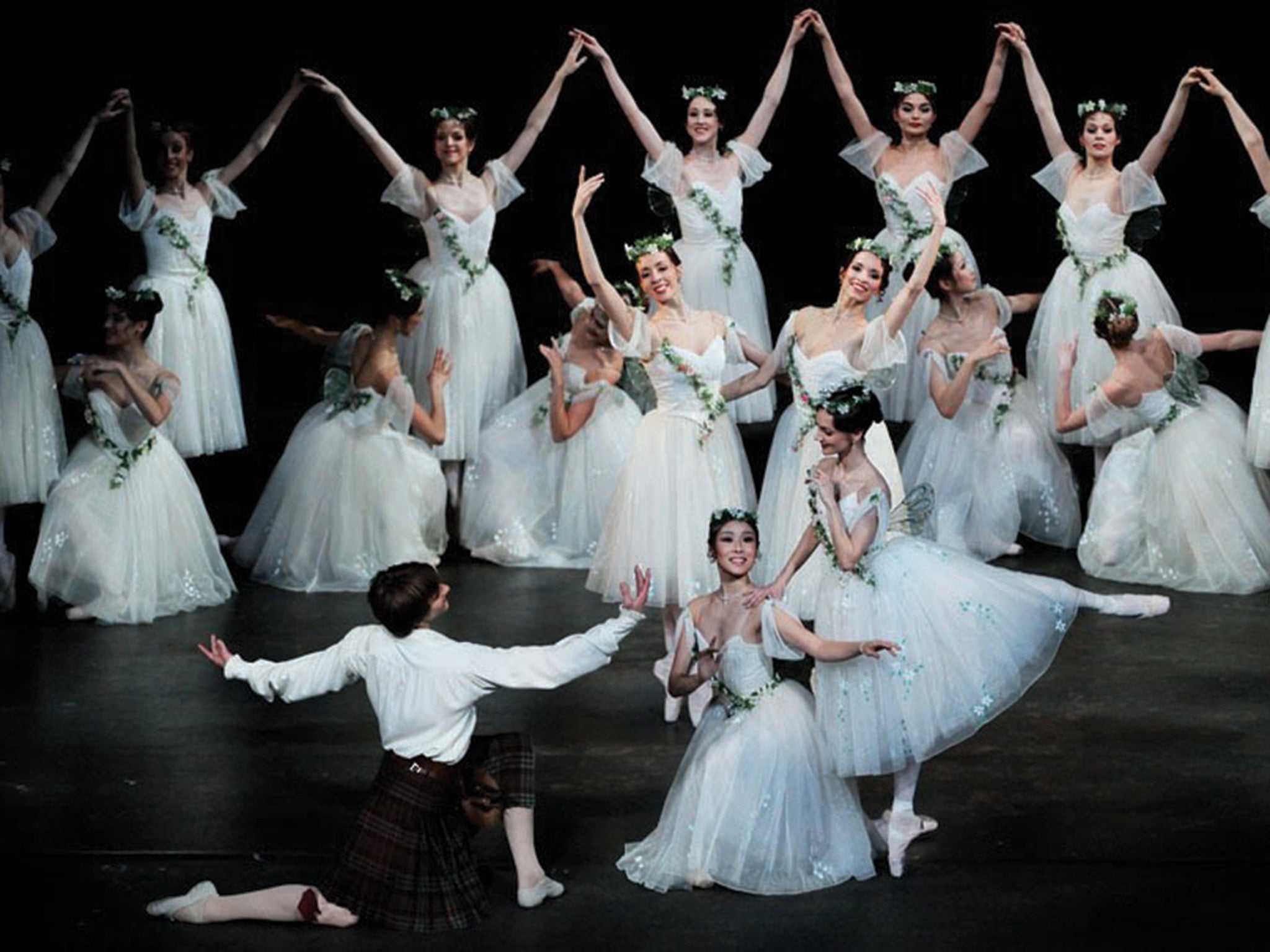 August Bournonville’s 1836 La Sylphide is a Romantic tale of a Highlander who falls for an elusive sylph