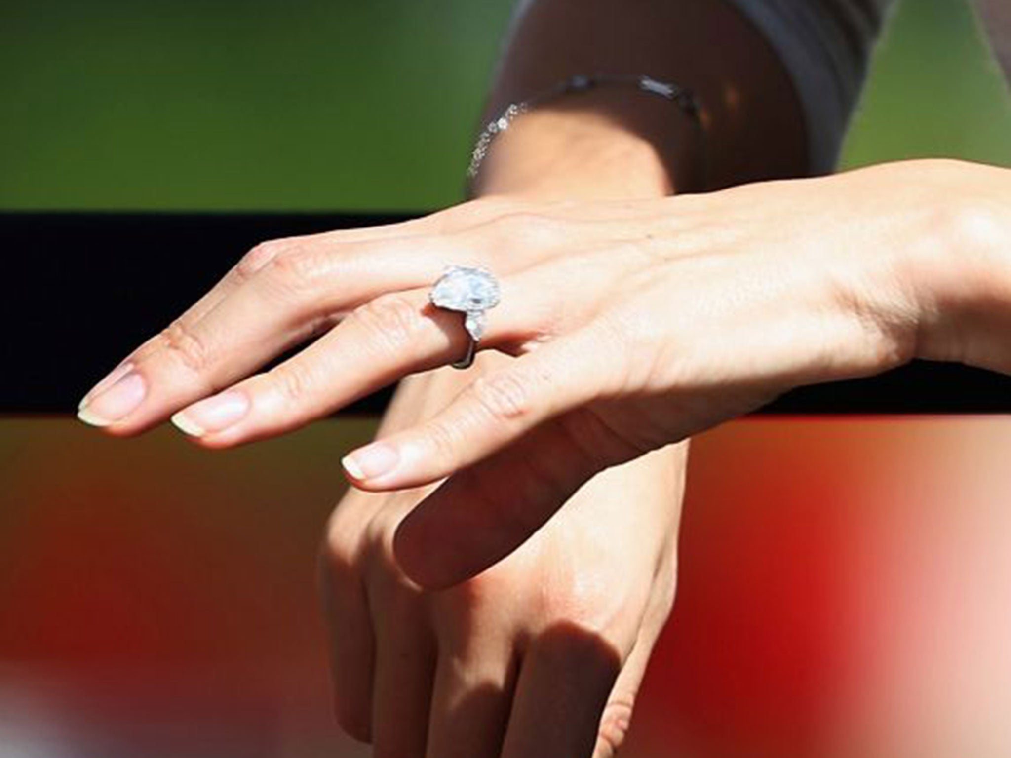 Jessica Michibata's engagement ring was stolen during the break-in