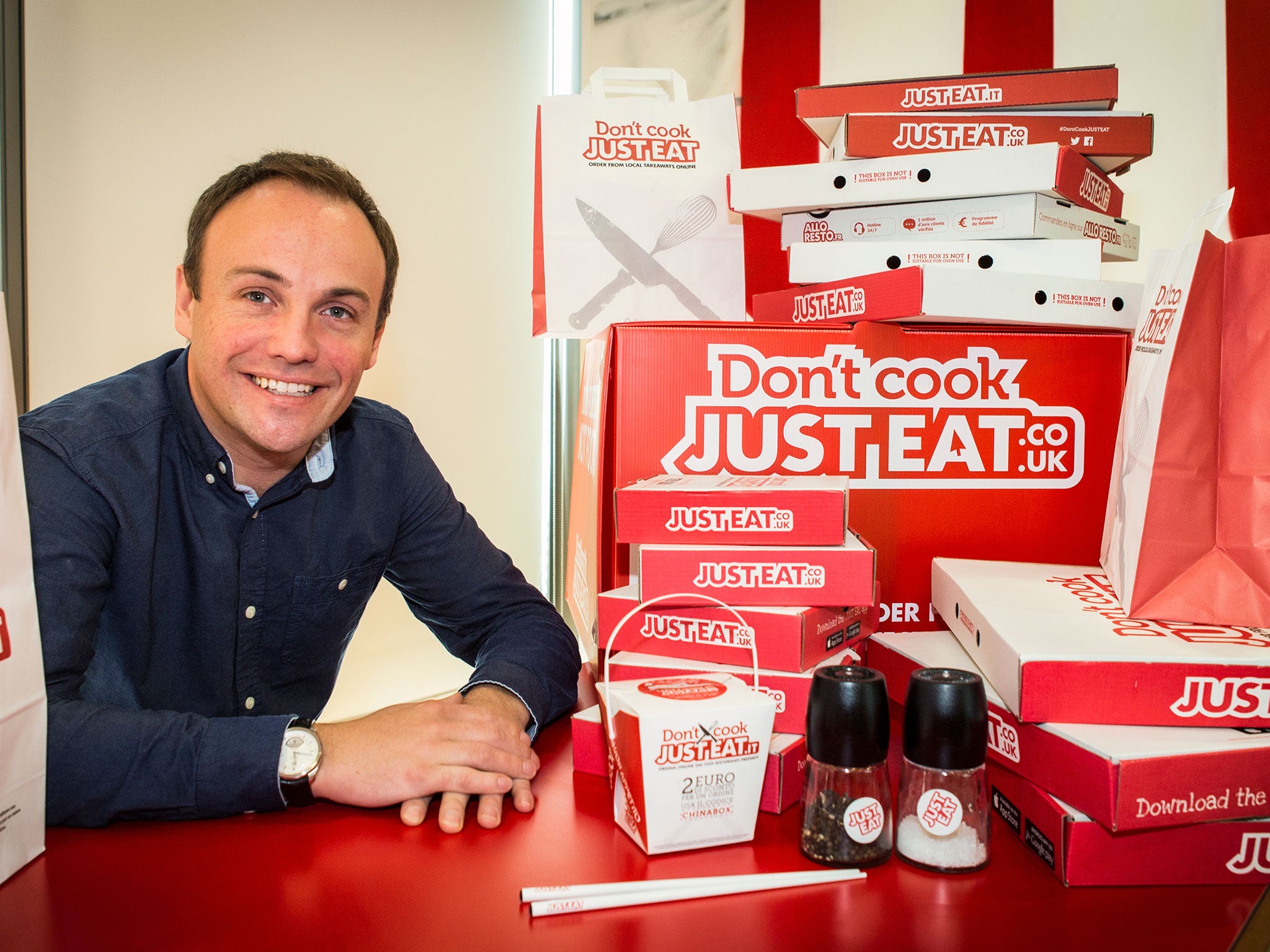 David Buttress, chief executive officer (CEO) of Just Eat.