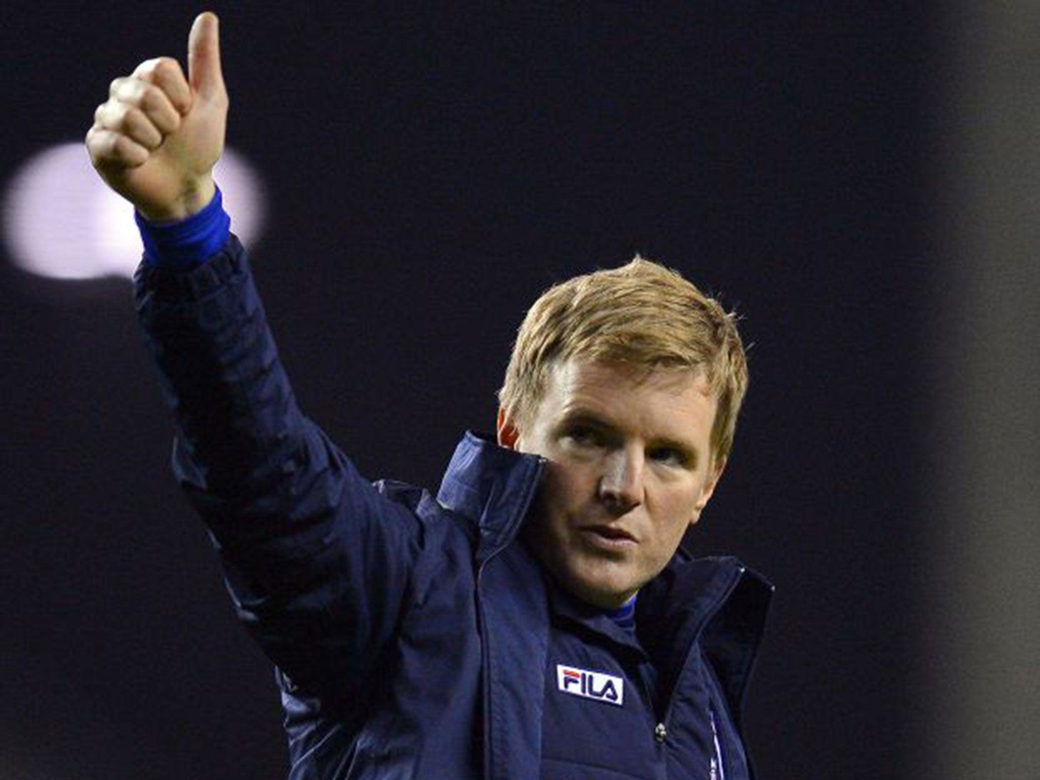 Bournemouth manager Eddie Howe