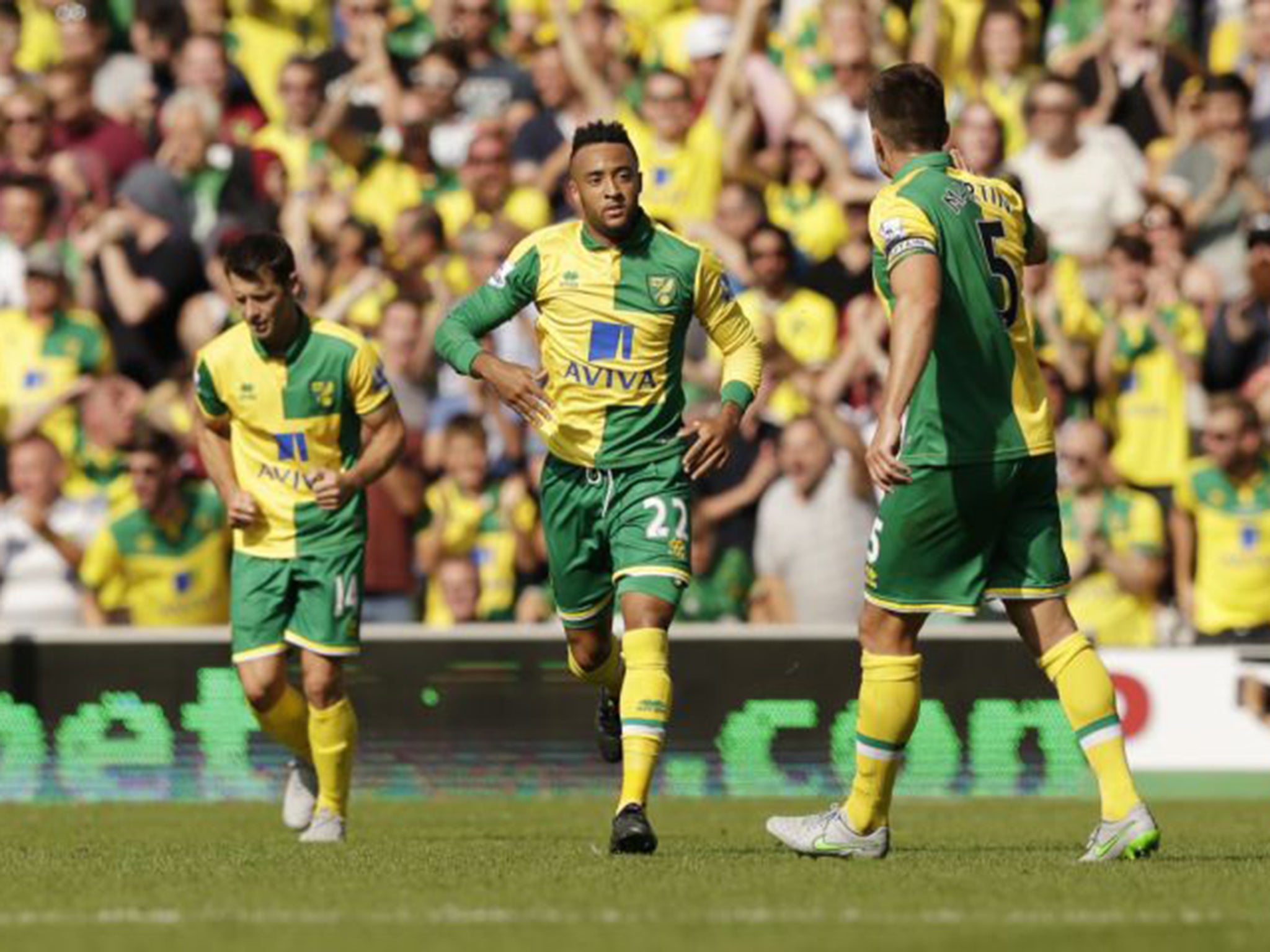 Nathan Redmond got a goal back but it was futile