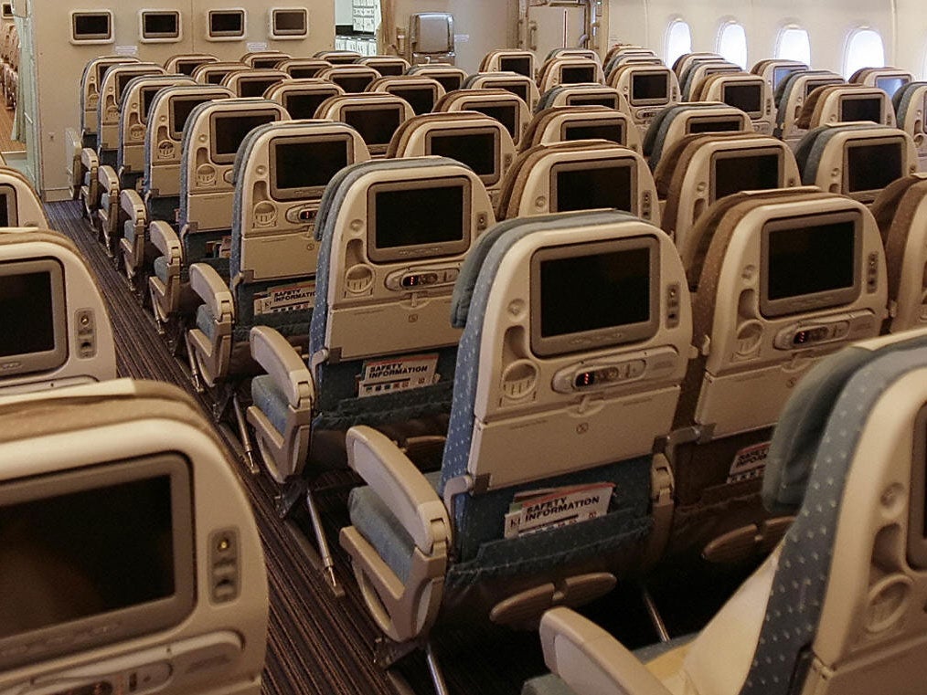 Cabin crew will control the movement of seats with a tablet or smart phone