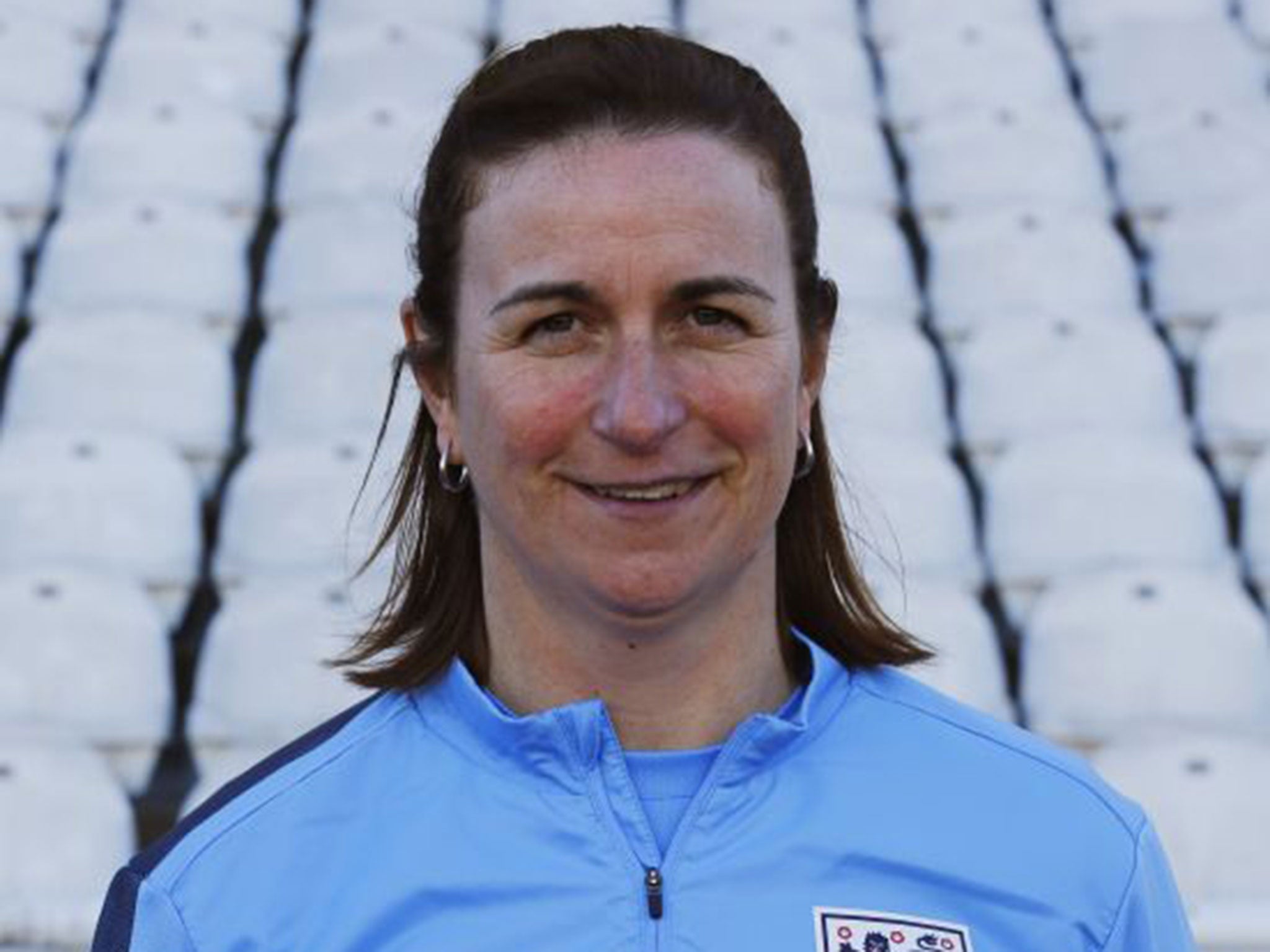 Assistant coach to the England women's football team Marieanne Spacey