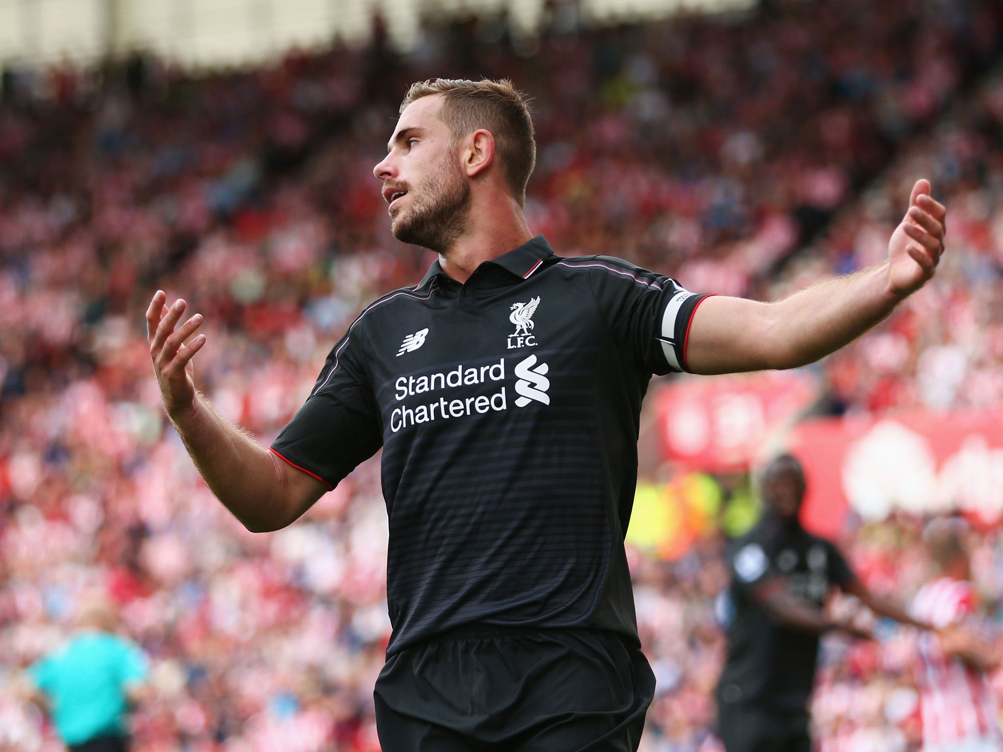 Jordan Henderson has a foot injury