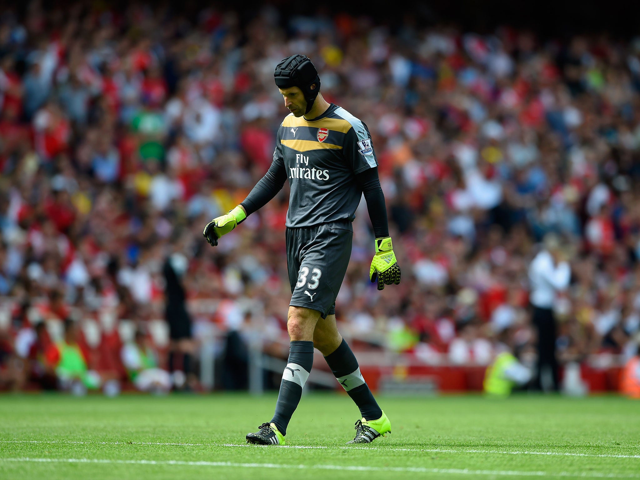 Petr Cech on his Arsenal debut