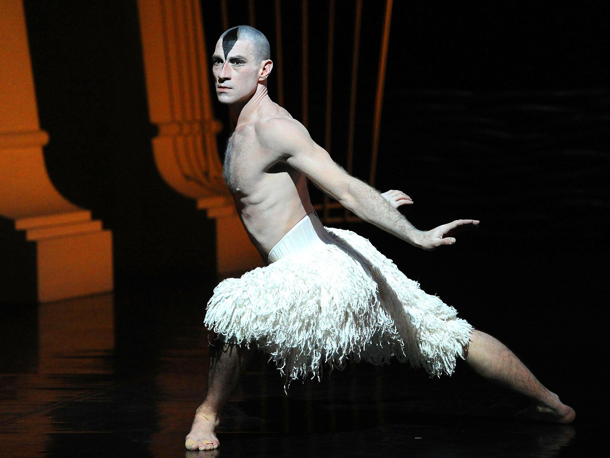 Jonathan Ollivier in Matthew Bourne's production of 'Swan Lake'