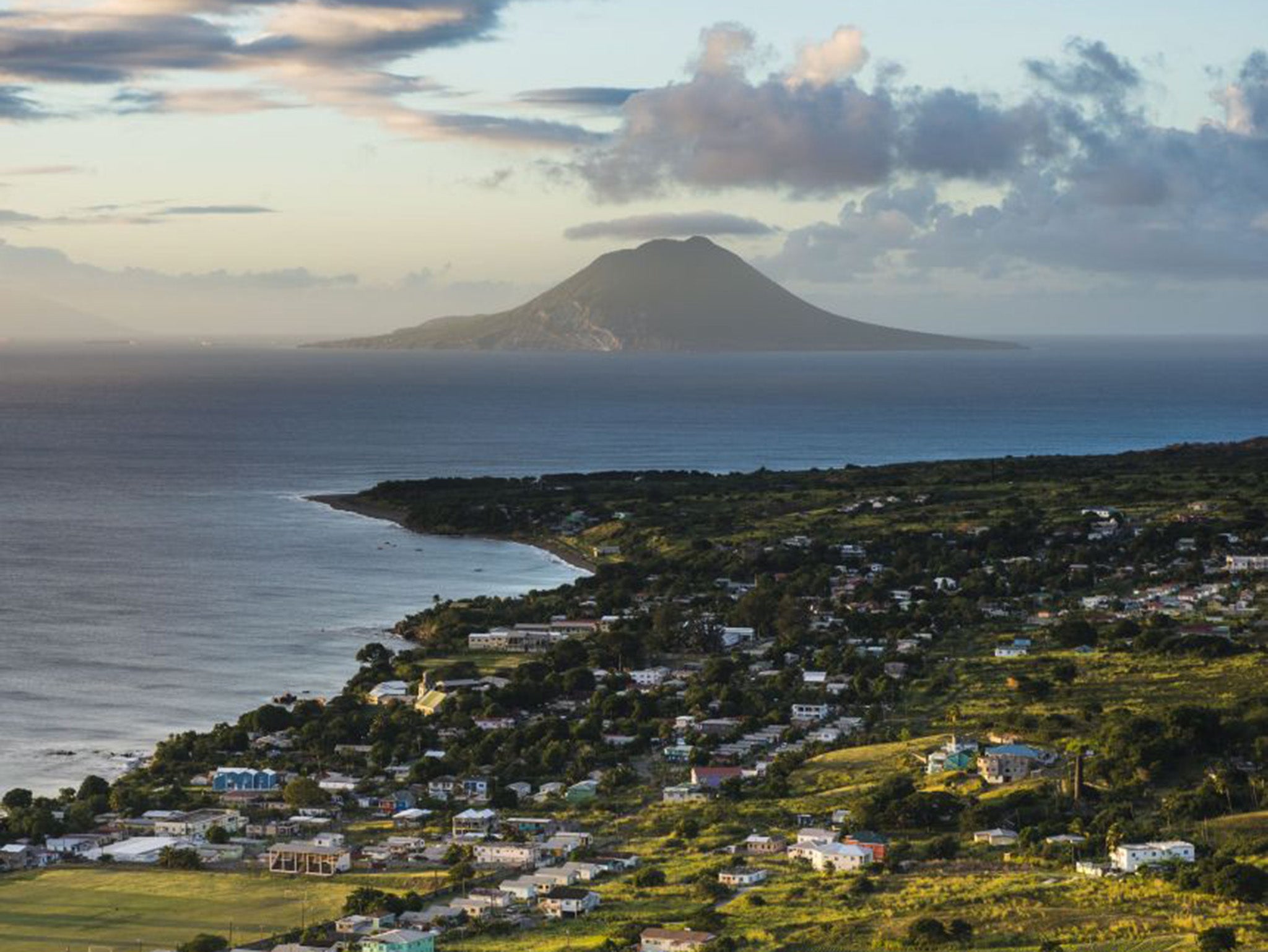 The lush island of Sint Eustatius (Michael Runkel/Robert Harding/Rex)