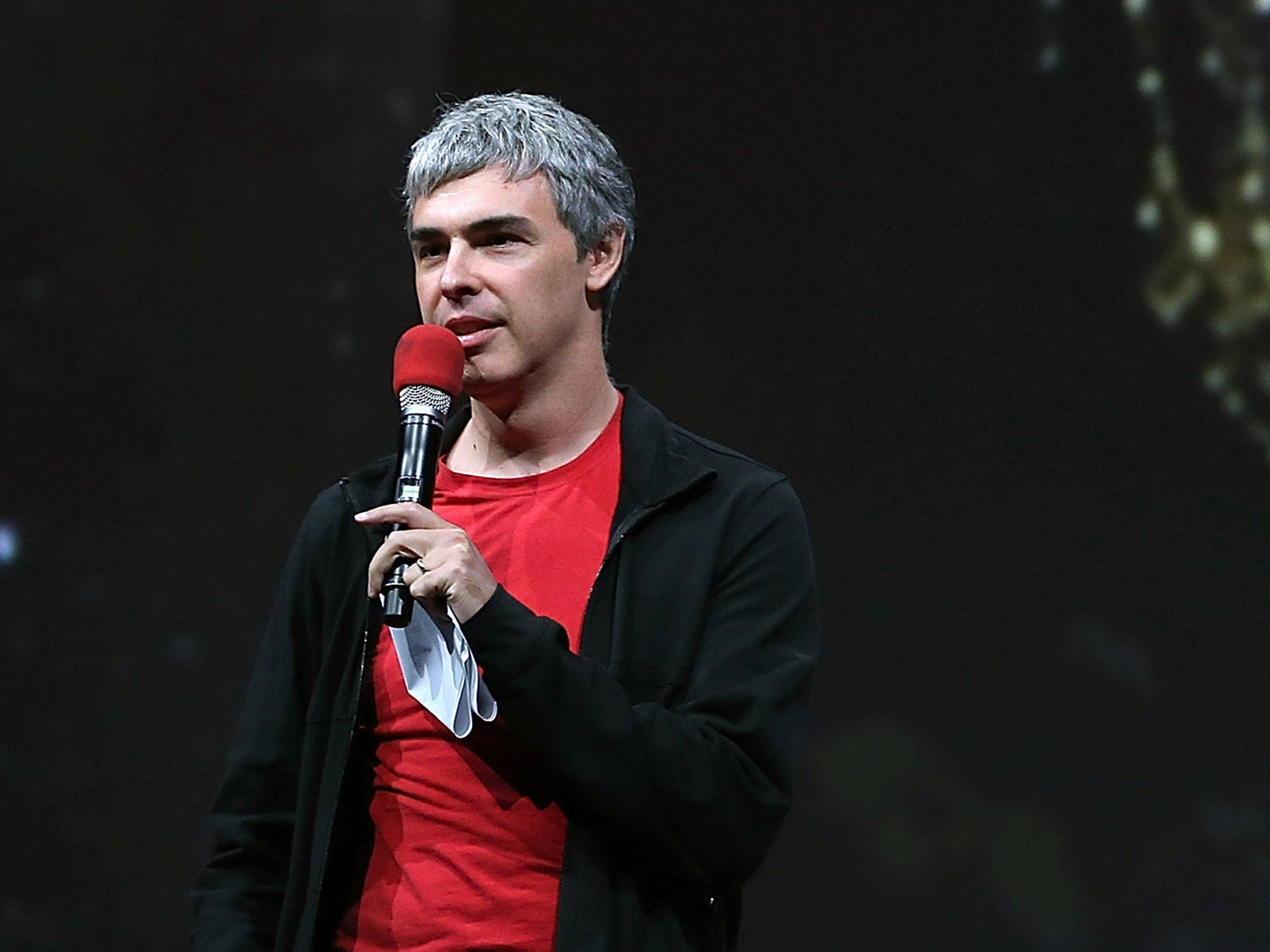 Google co-founder and CEO Larry Page