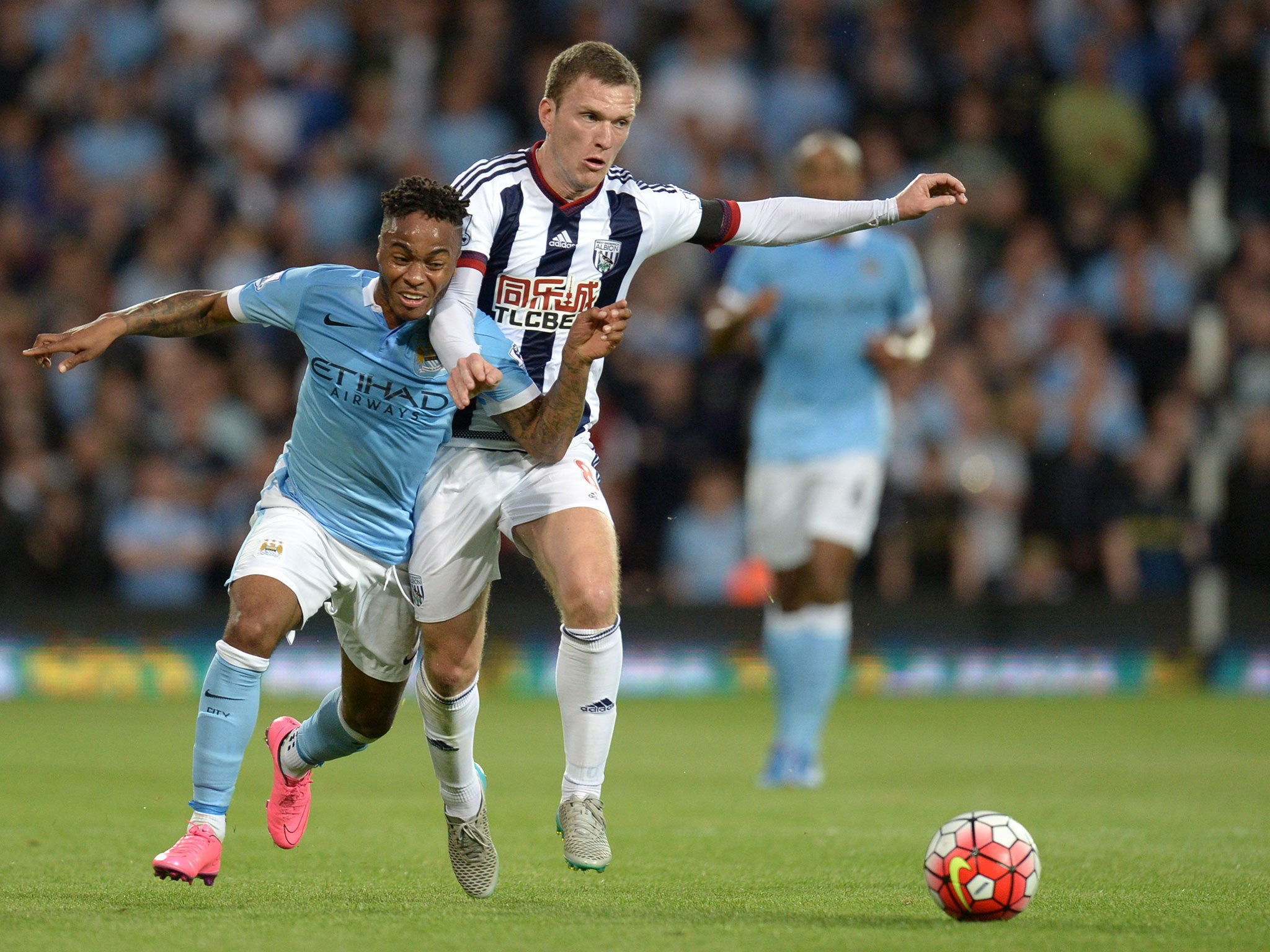 Raheem Sterling on his Manchester City debut against West Brom last week