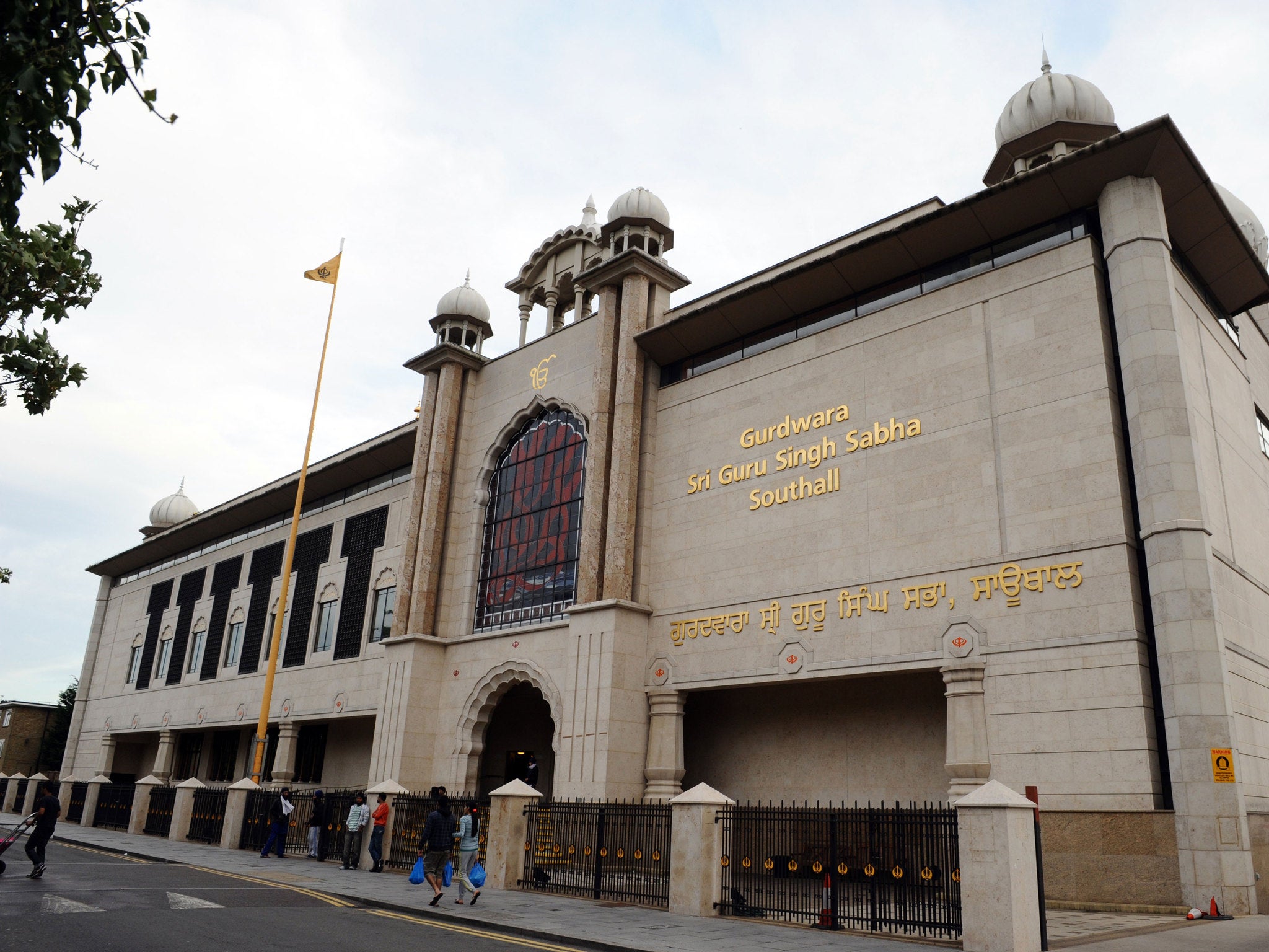 The couple were due to get married at the Sri Guru Singh Sabha Gurdwara in Southall