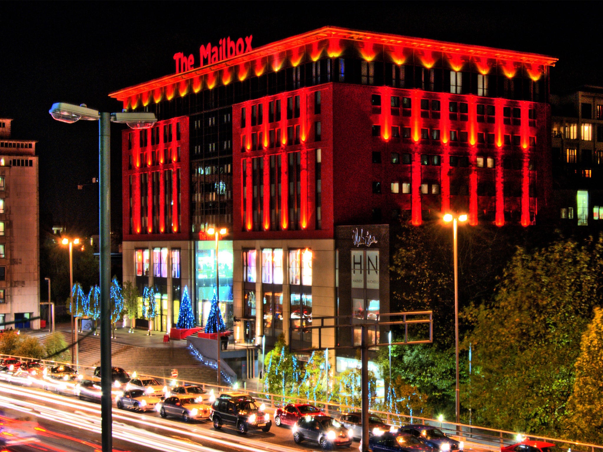 The Mailbox building, home of BBC Birmingham