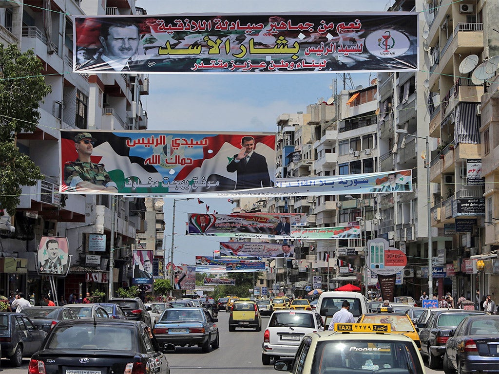 Colonel Sheikh was shot following a traffic altercation in the port city of Latakia (Getty)