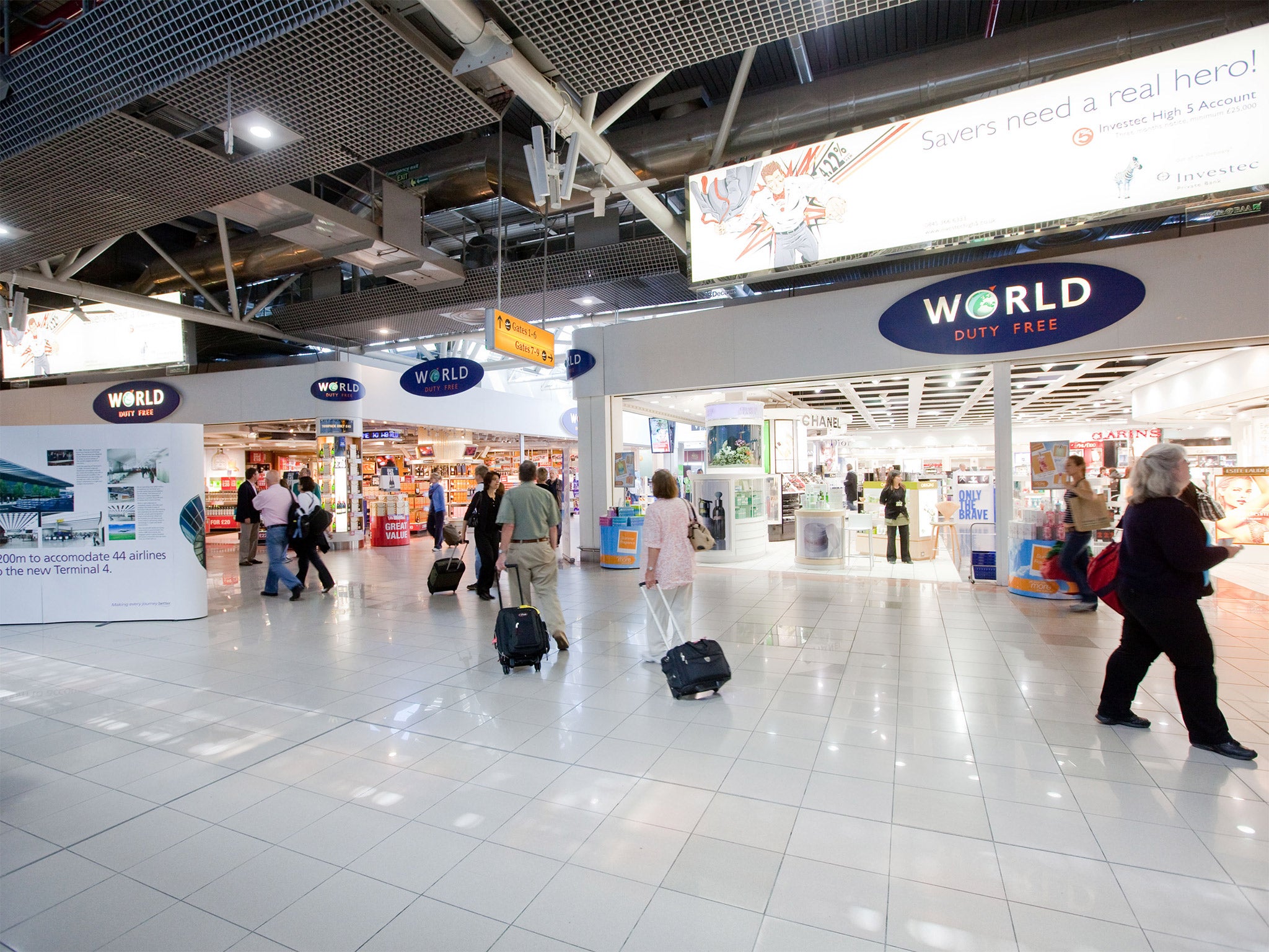 World Duty Free at Heathrow Terminal 4