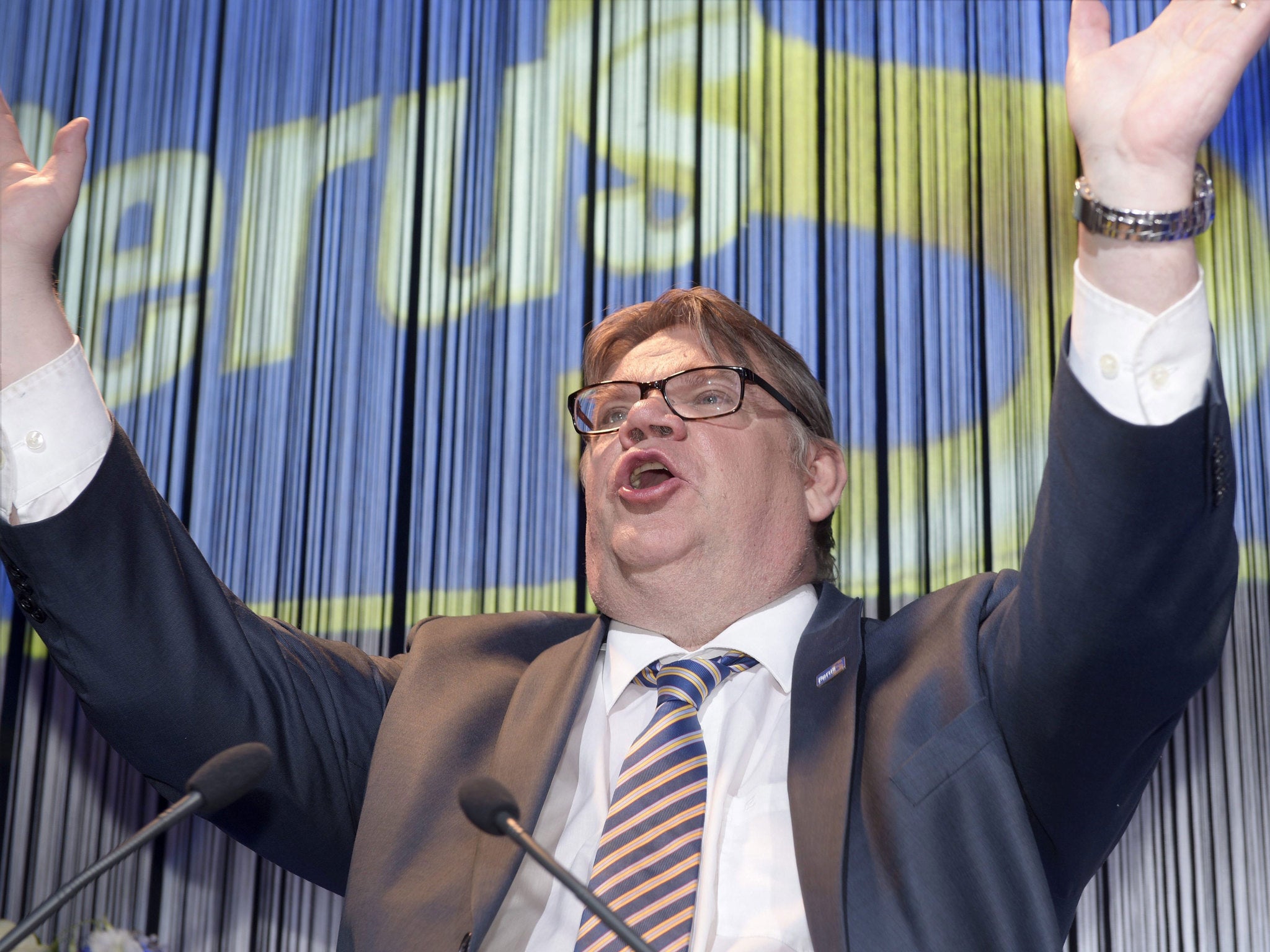 The Finns Party, headed by foreign minister Timo Soini, is known for its Eurosceptic and anti-immigration stance