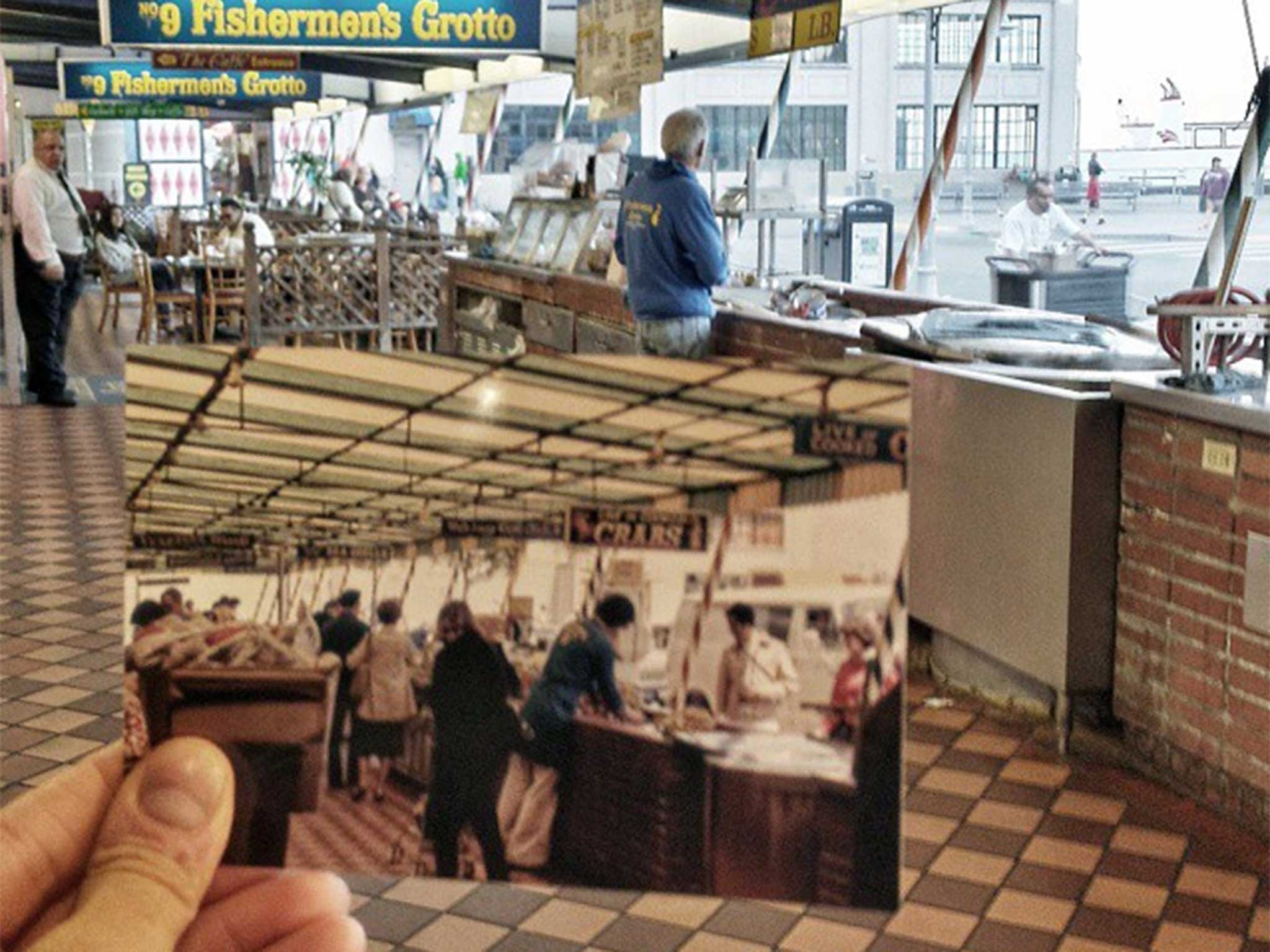 Fisherman's Wharf in San Francisco, California | April 1979 &amp; May 2015