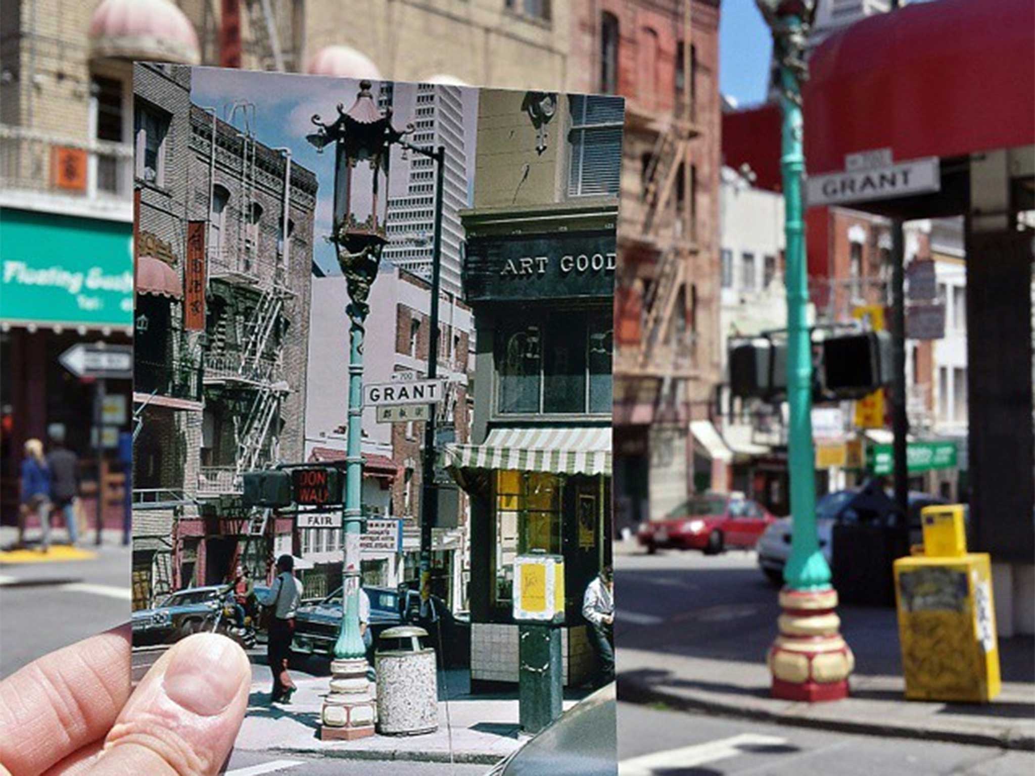 Chinatown in San Francisco, California | April 1979 &amp; May 2015