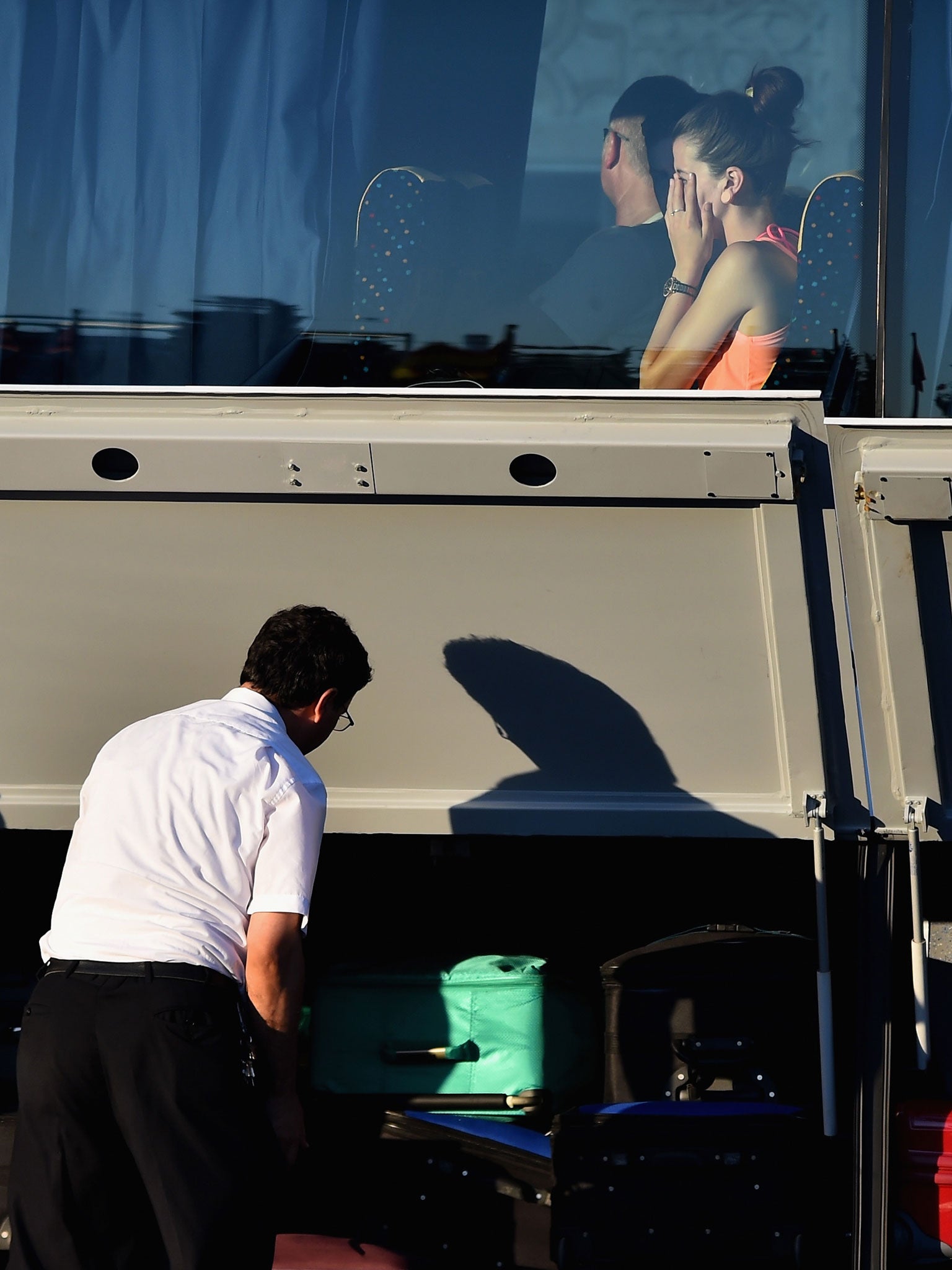 Tourists begin their journey home from Sousse in June