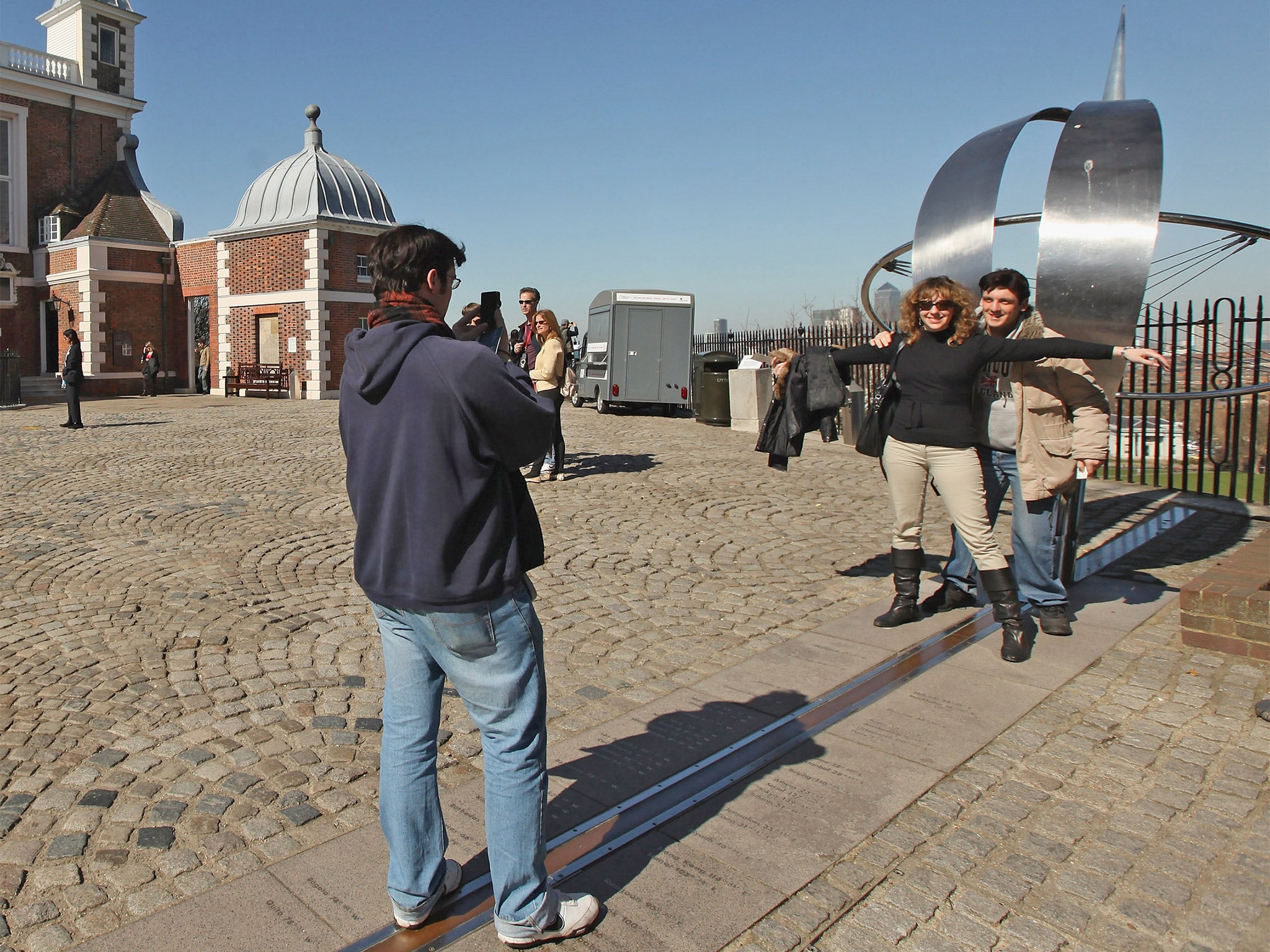 The location of the ‘Prime Meridian of the World’ at the Royal Observatory in Greenwich was agreed at a conference in America in 1884