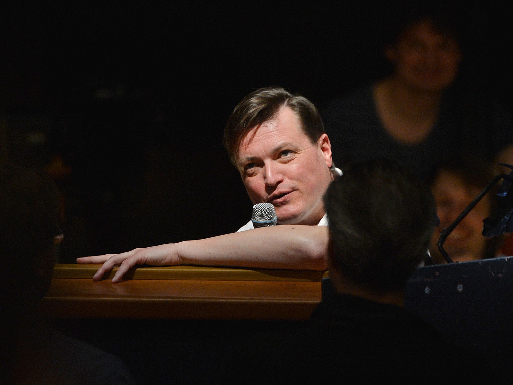 Controversial: Christian Thielemann, in a rehearsal for Wagner's 'Parsifal', Salzburg, 2013