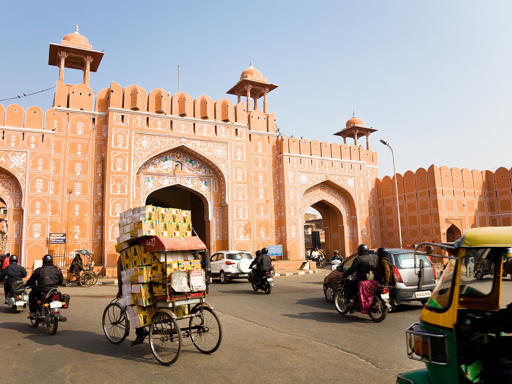 Ajmeri gate, Jaipur, Rajasthan