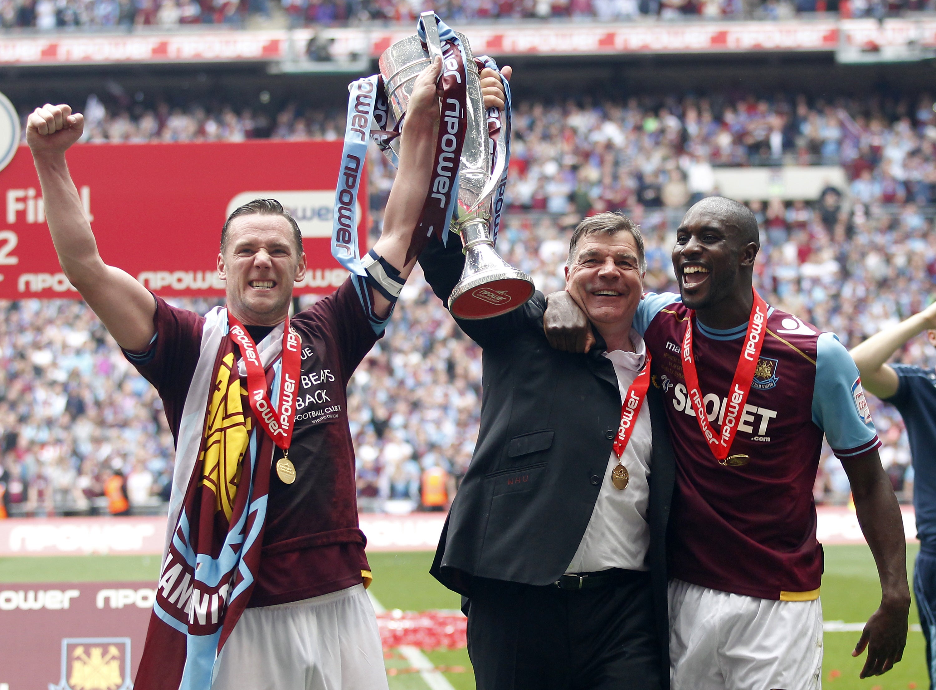 Sam Allardyce saved West Ham from the Championship in his first season