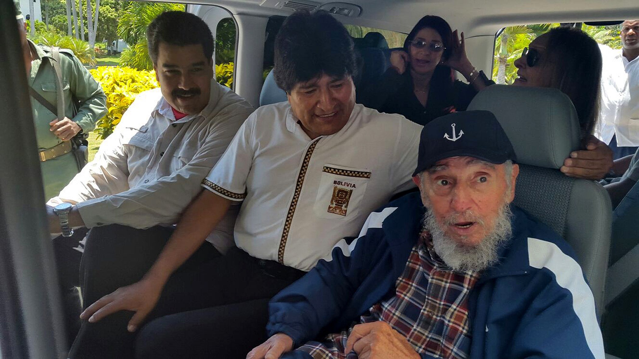 Fidel Castro in August 2015 (AFP/Getty Images)