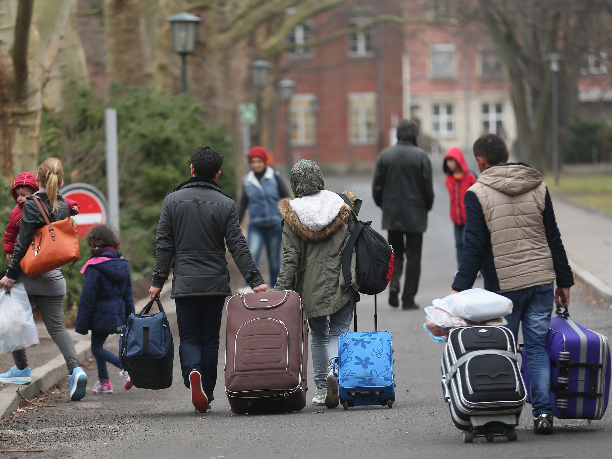 The UK government says it welcomes genuine refugees as opposed to 'economic migrants'