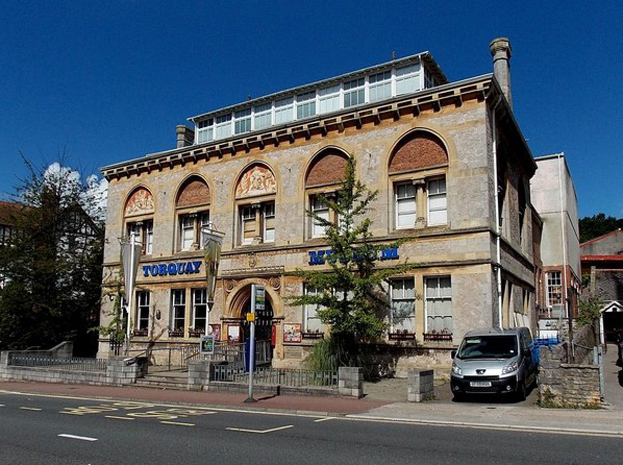 Torquay Museum, where a boy was injured by a man trap