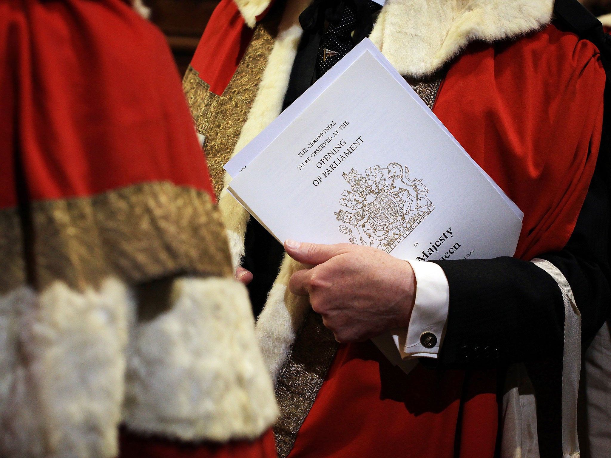 The Electoral Reform Society has branded the House of Lords 'out of date and out of control' (Getty)